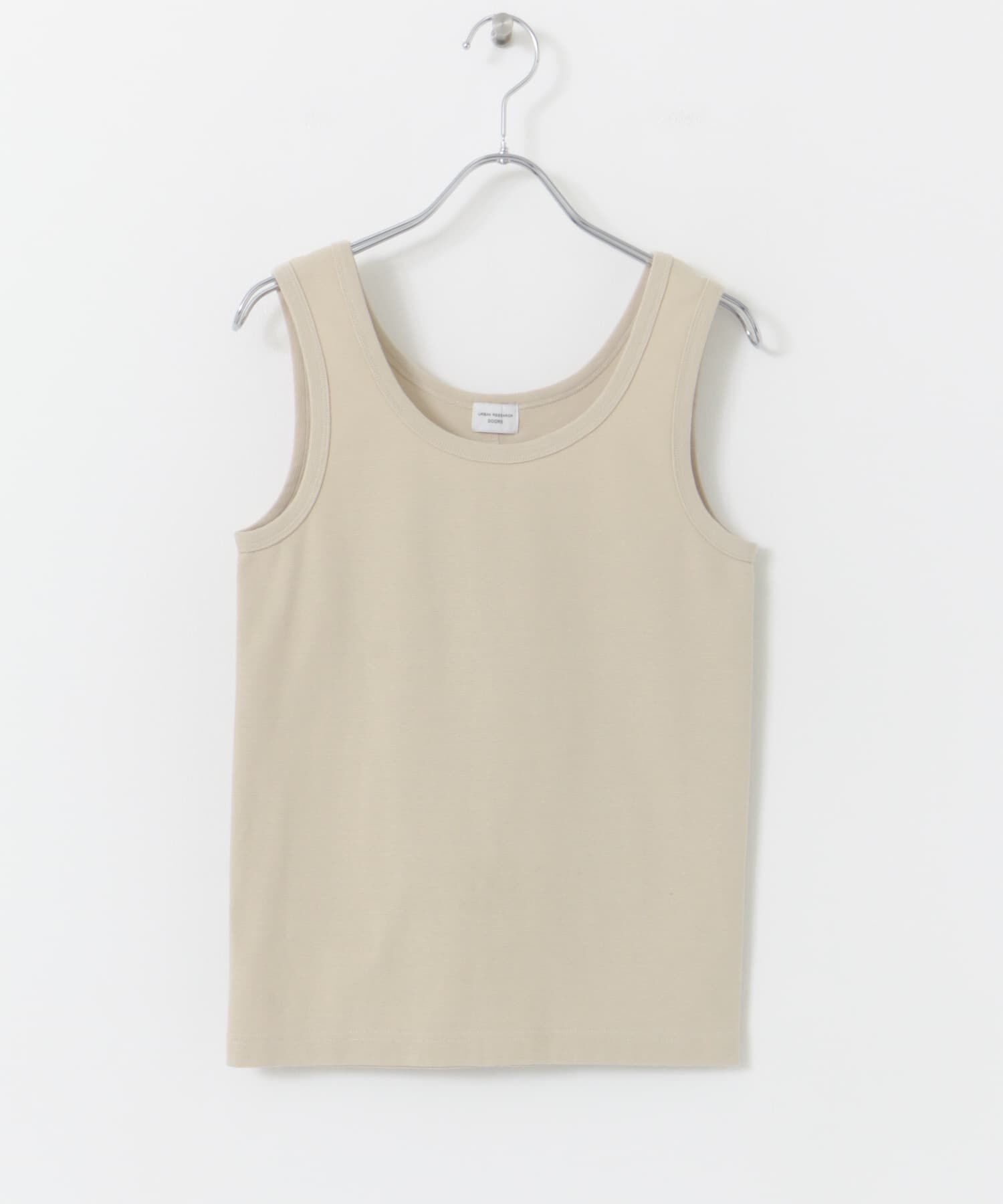 URBAN RESEARCH DOORS「リップルベーシックタンクトップ」|タンクトップ|