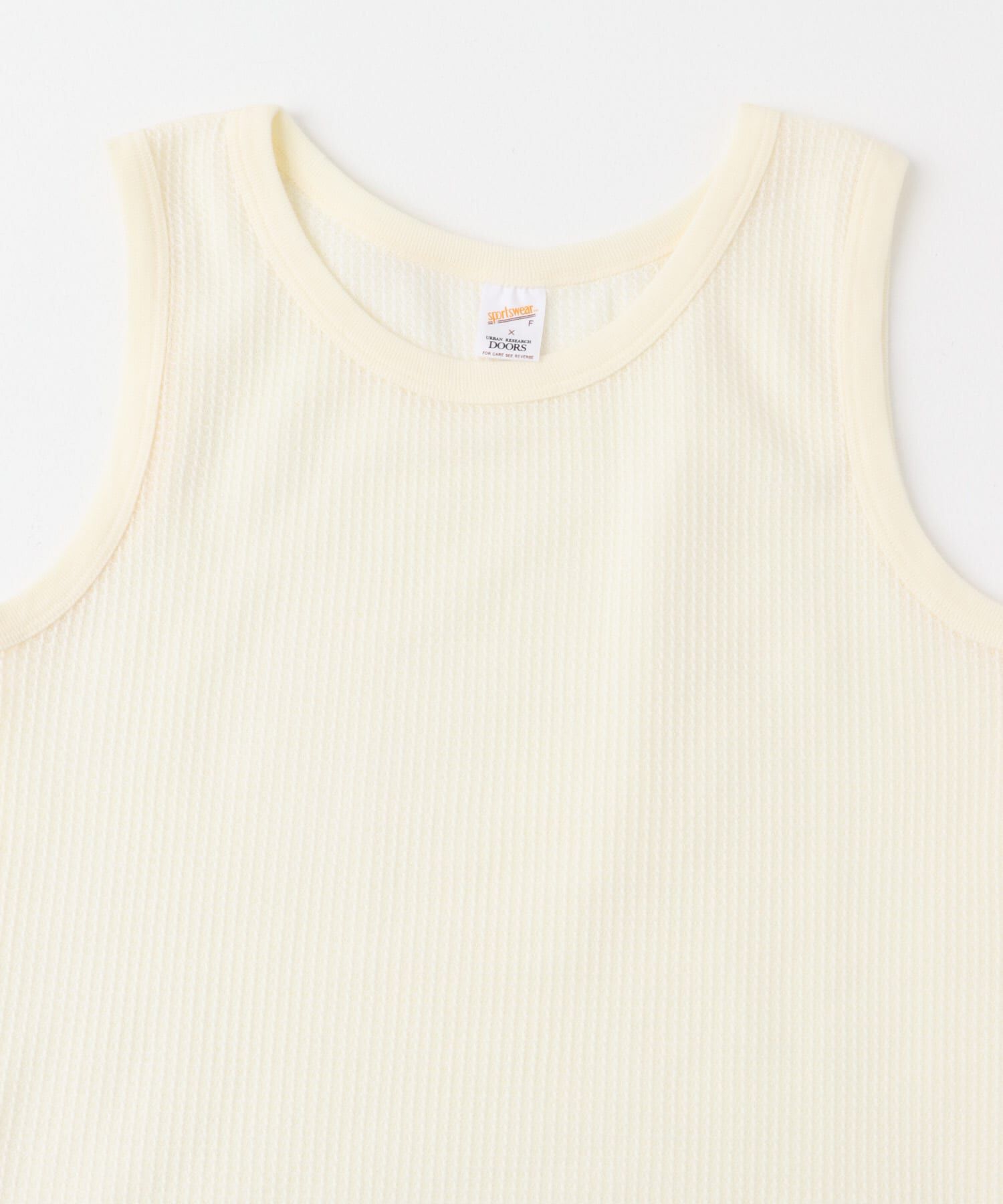 URBAN RESEARCH DOORS「『別注』Sports Wear&times;DOORS　ワッフルタンクトップ」|タンクトップ|