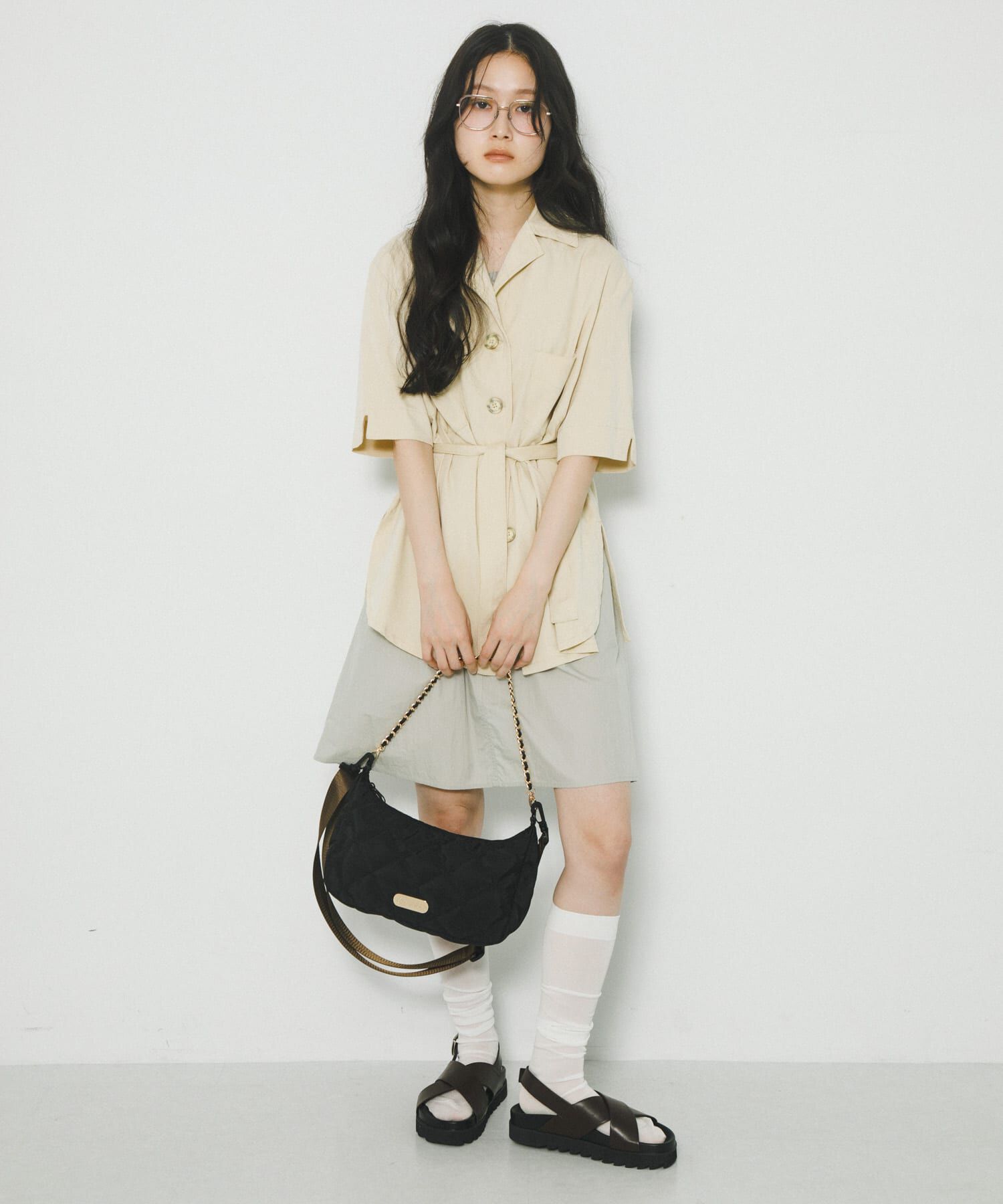 RODE SKO「『別注』OUTDOOR PRODUCTS&times;hun RODESKO　QuiltingChainBag」|ハンドバッグ|