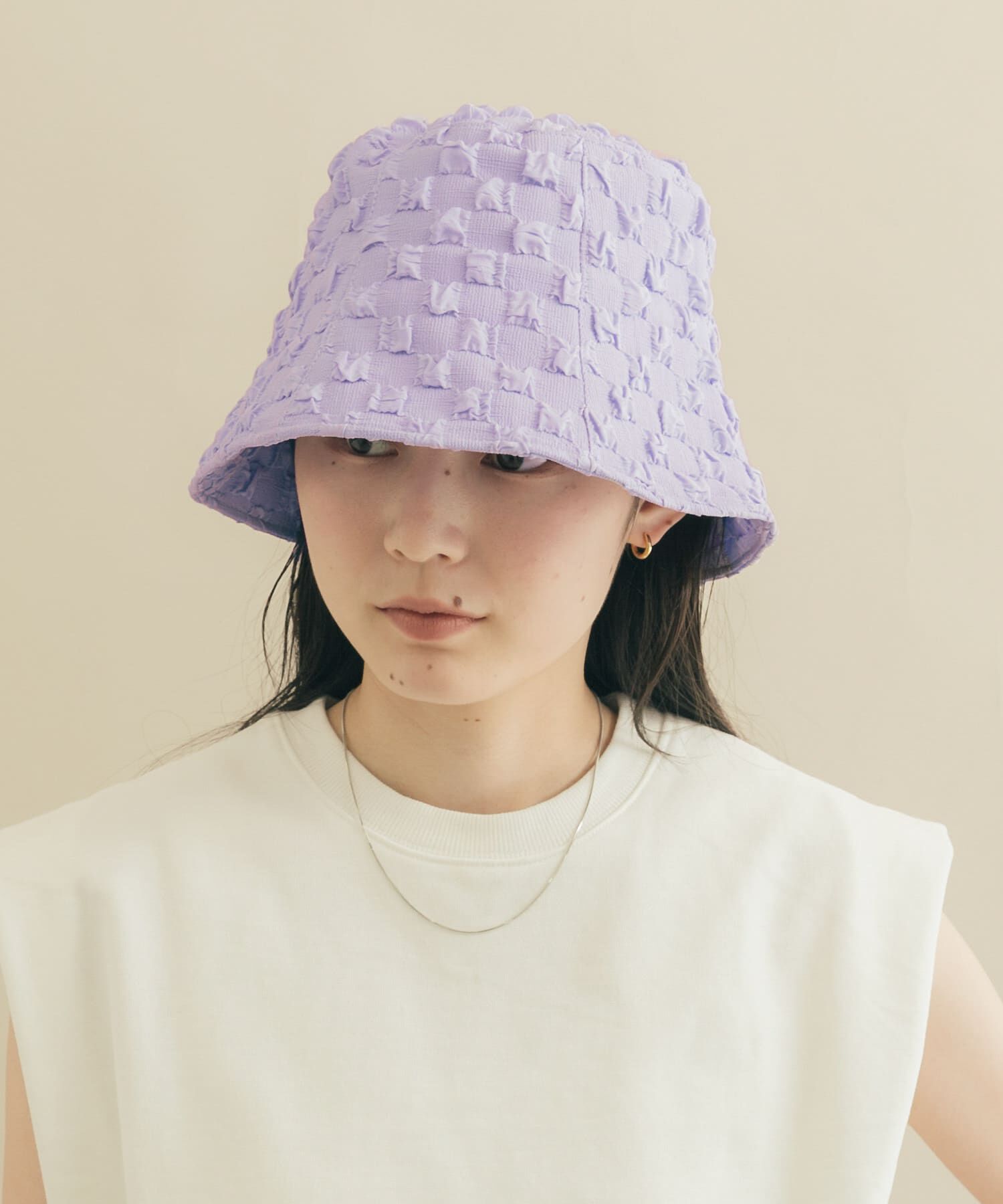 SMELLY「ポコポコバケットハット」|ハット|