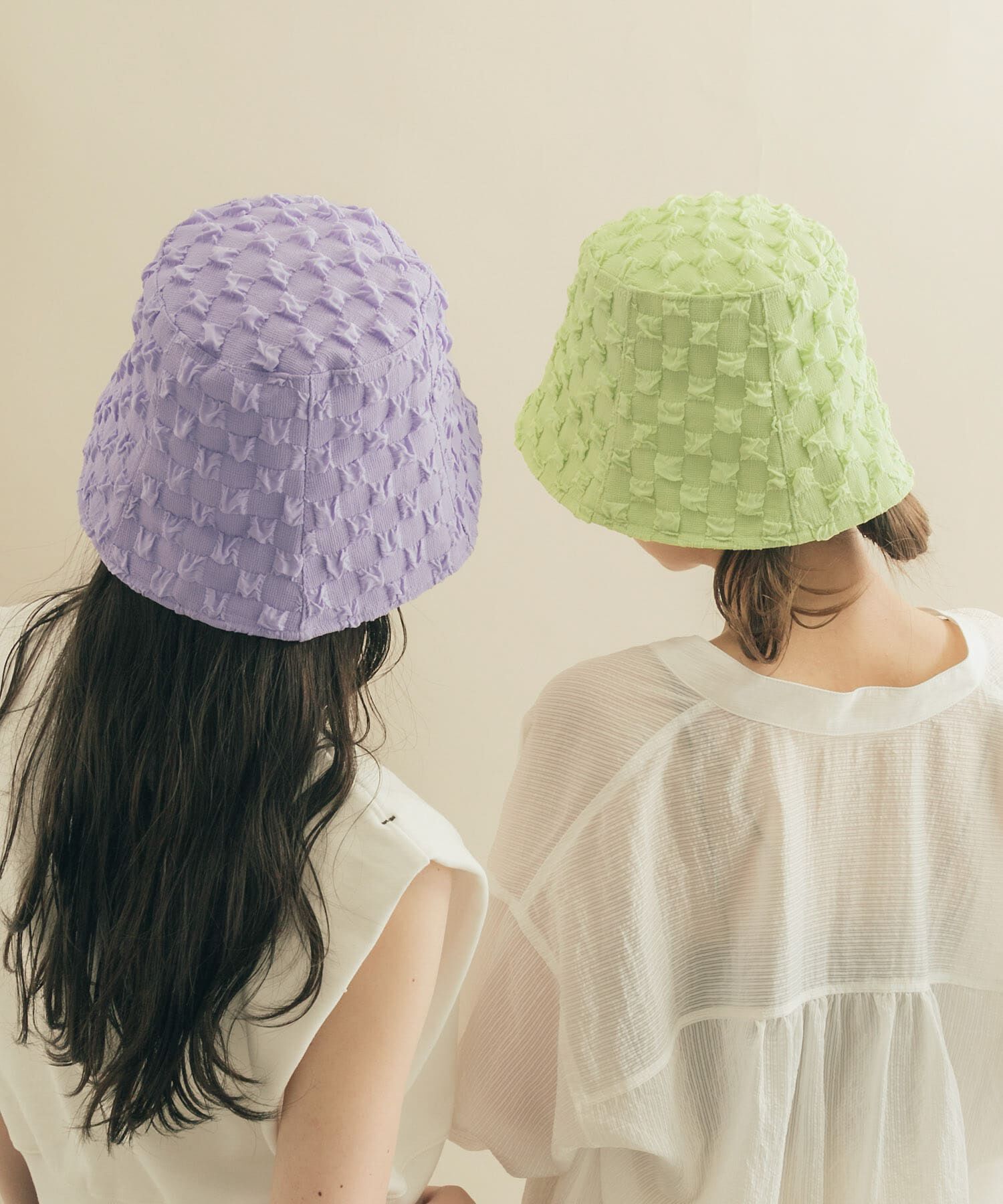 SMELLY「ポコポコバケットハット」|ハット|