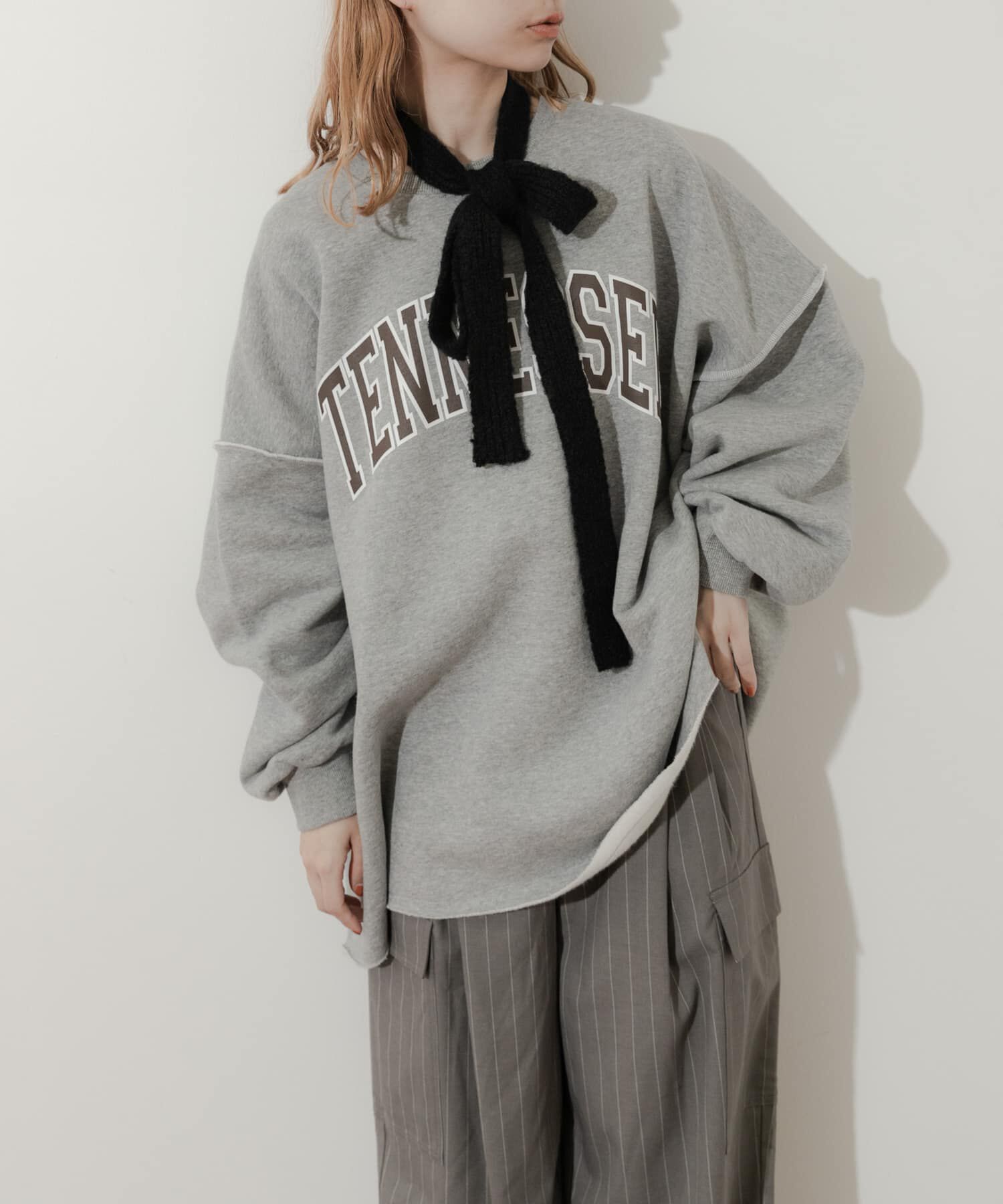 SMELLY「スリムニットマフラー」|マフラー|