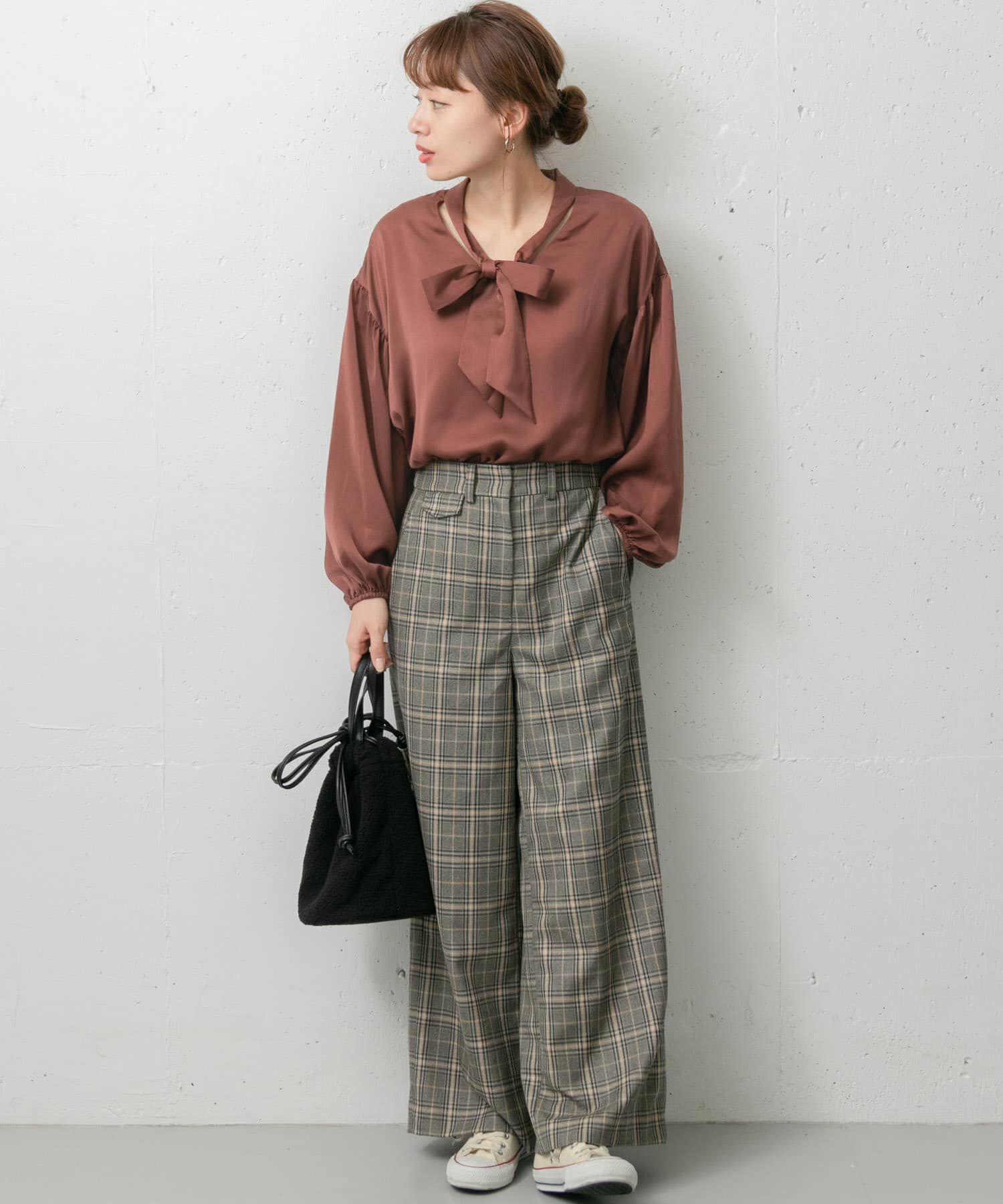 Sonny Label 「2WAYスタンドカラーボウタイブラウス」|シャツ・ブラウス|