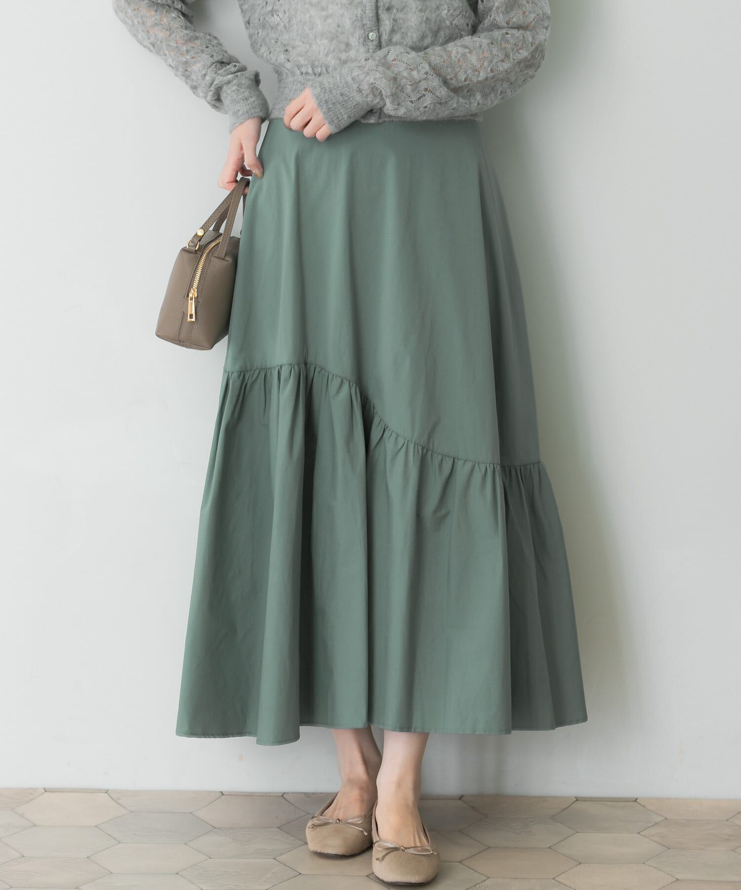 URBAN RESEARCH ROSSO「切替ボリュームスカート」|スカート|