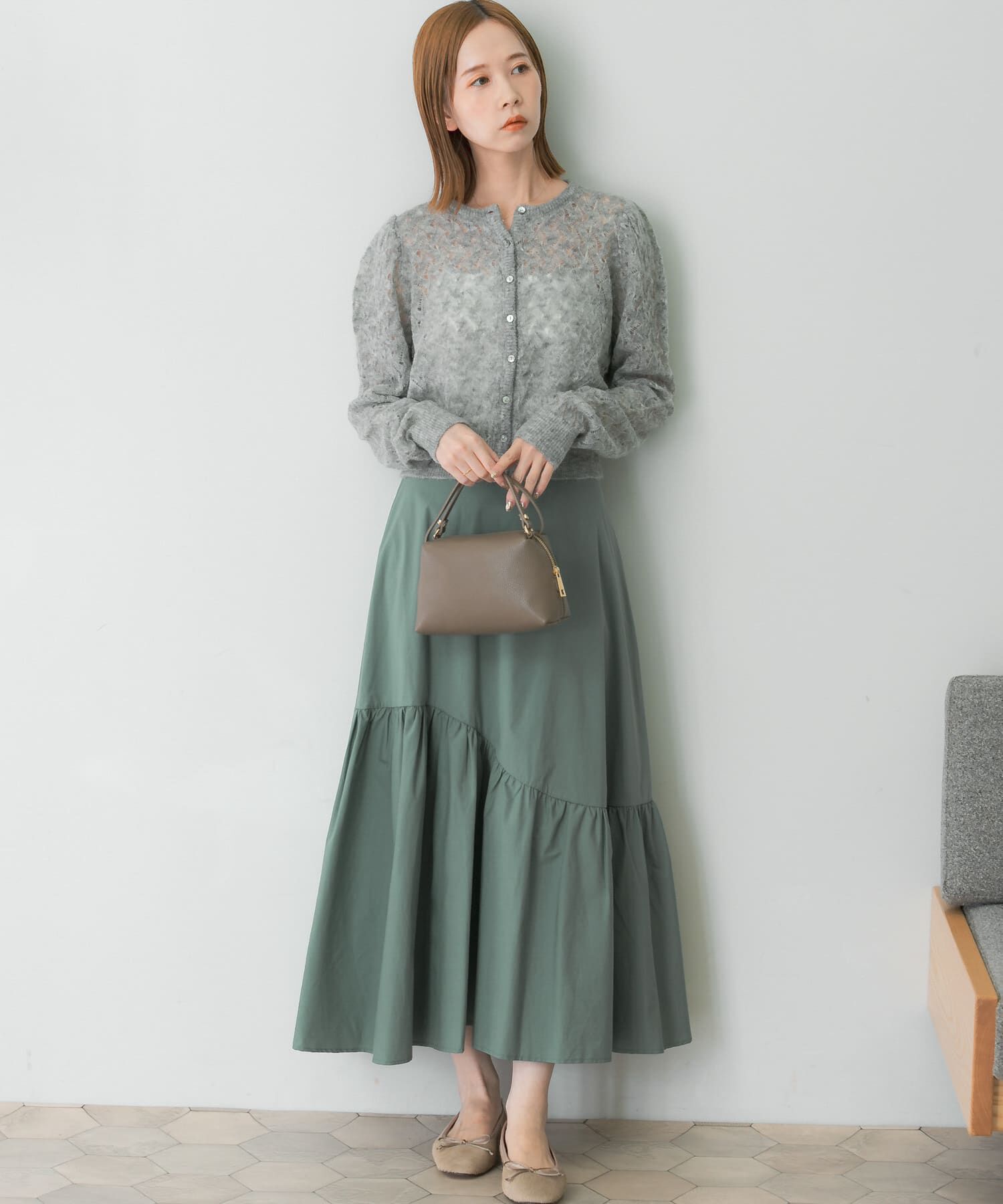 URBAN RESEARCH ROSSO「切替ボリュームスカート」|スカート|