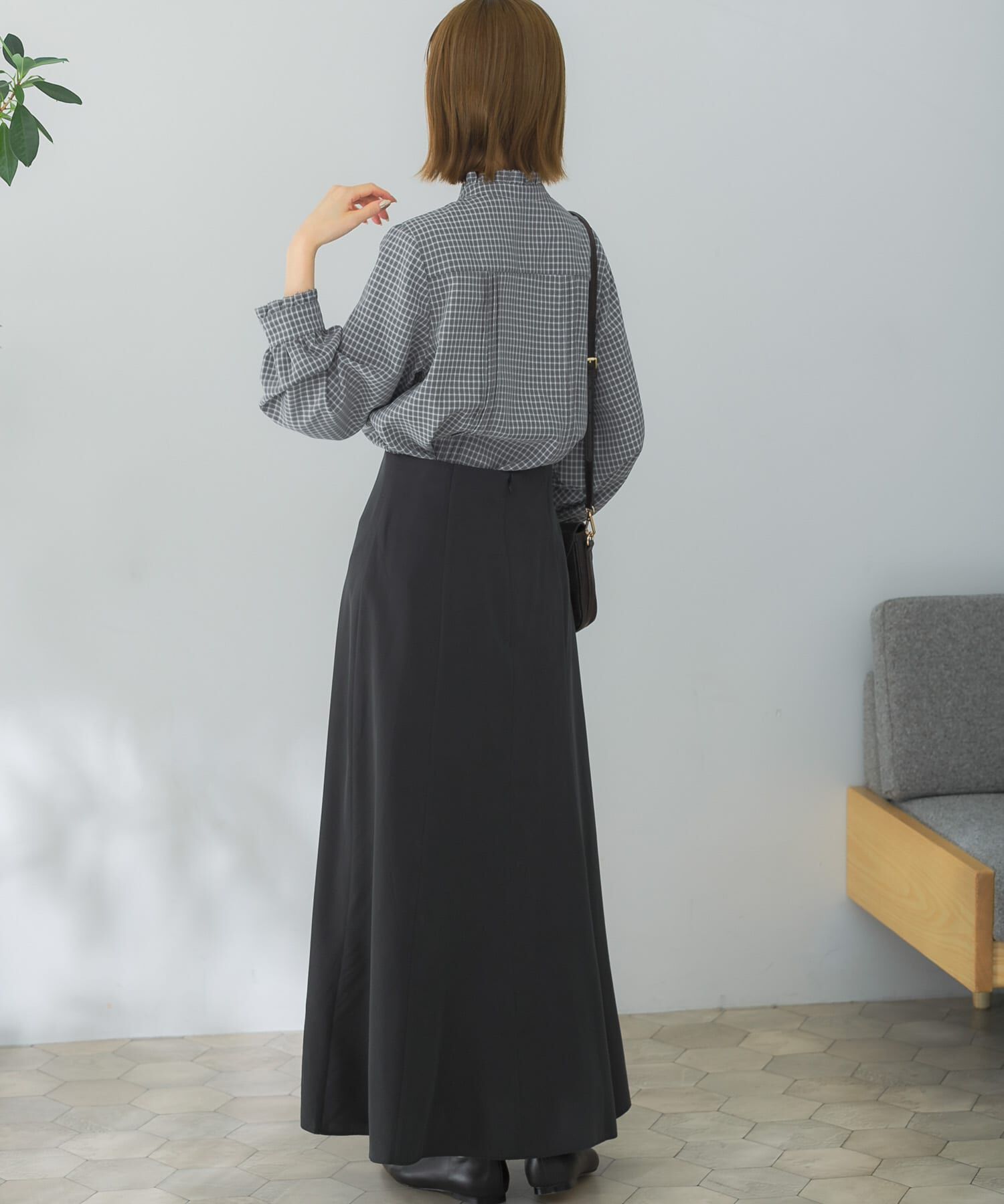 URBAN RESEARCH ROSSO「ハイウエストナローフレアスカート」|スカート|