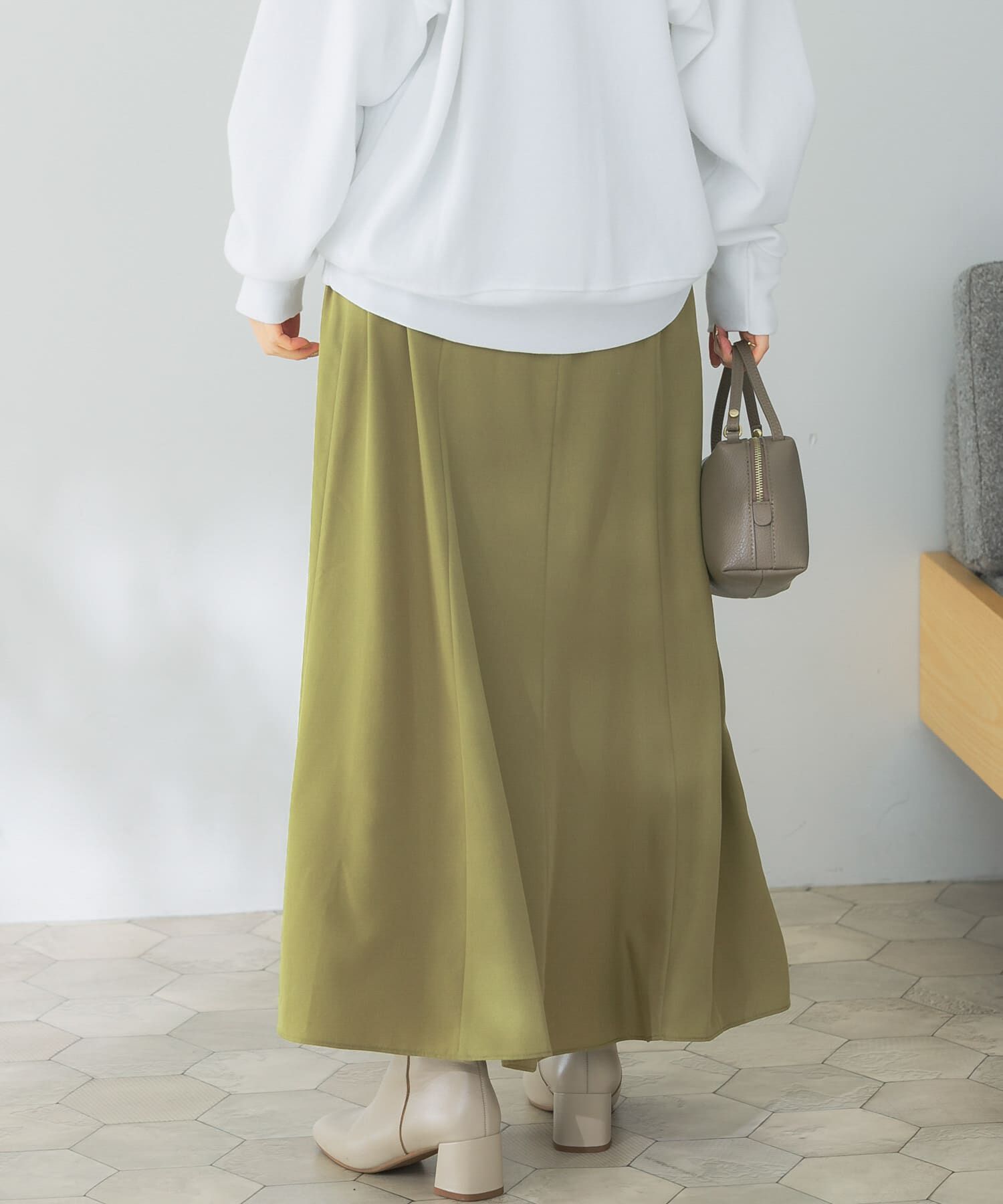 URBAN RESEARCH ROSSO「ハイウエストナローフレアスカート」|スカート|