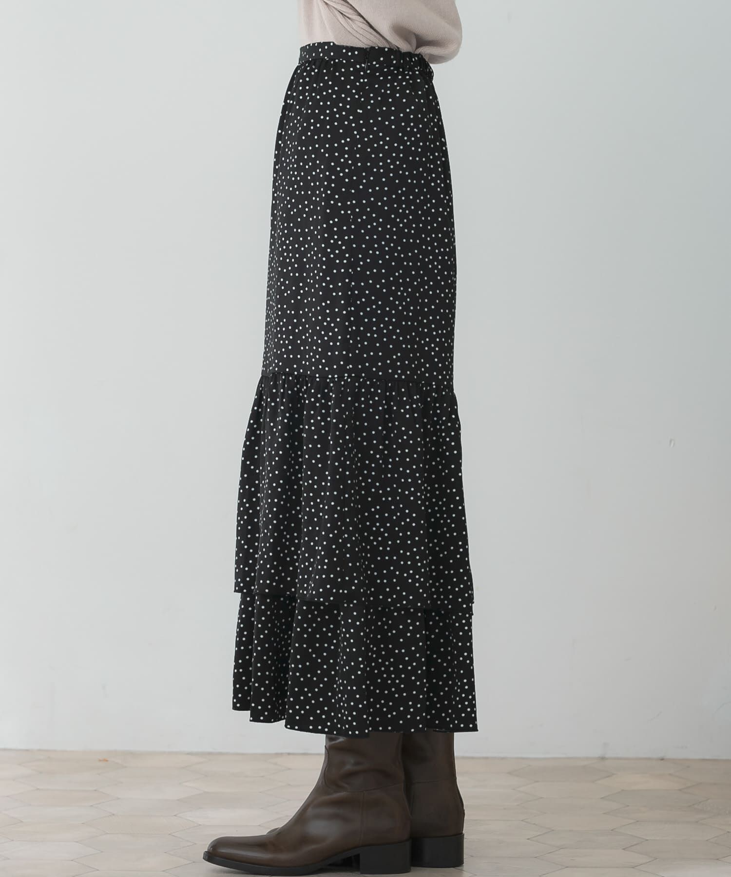 URBAN RESEARCH ROSSO「デザインティアードスカート」|スカート|