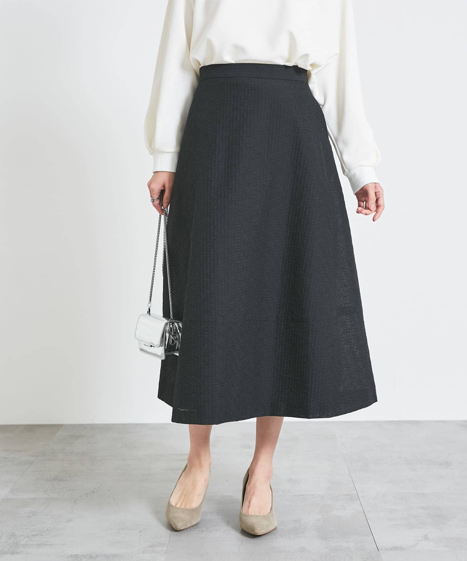 URBAN RESEARCH ROSSO「シアージャガードフォルムスカート」|スカート|