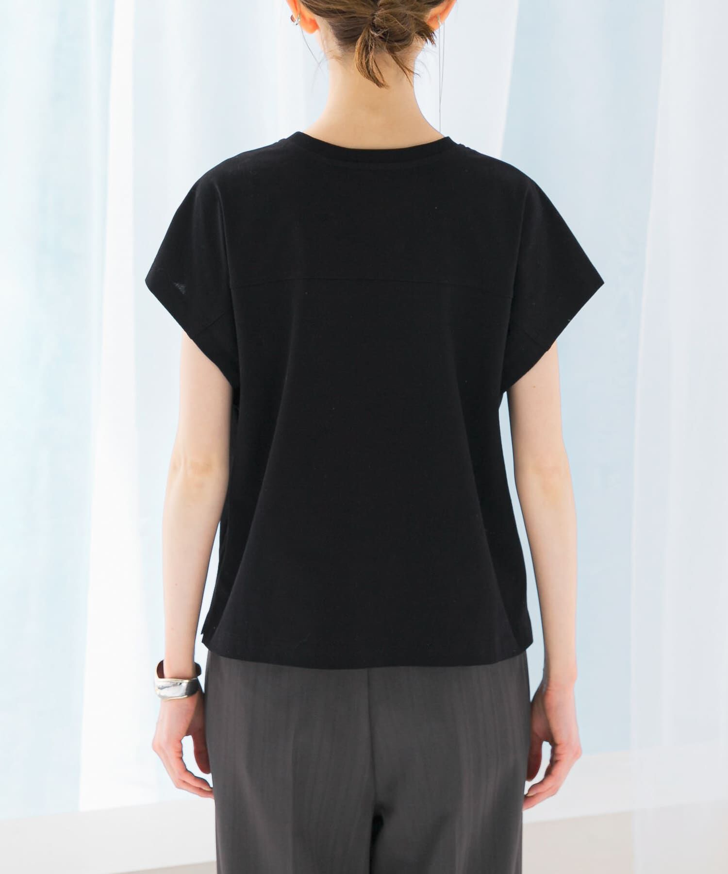 URBAN RESEARCH ROSSO「タックスリーブクールタッチカットソー」|Tシャツ・カットソー|