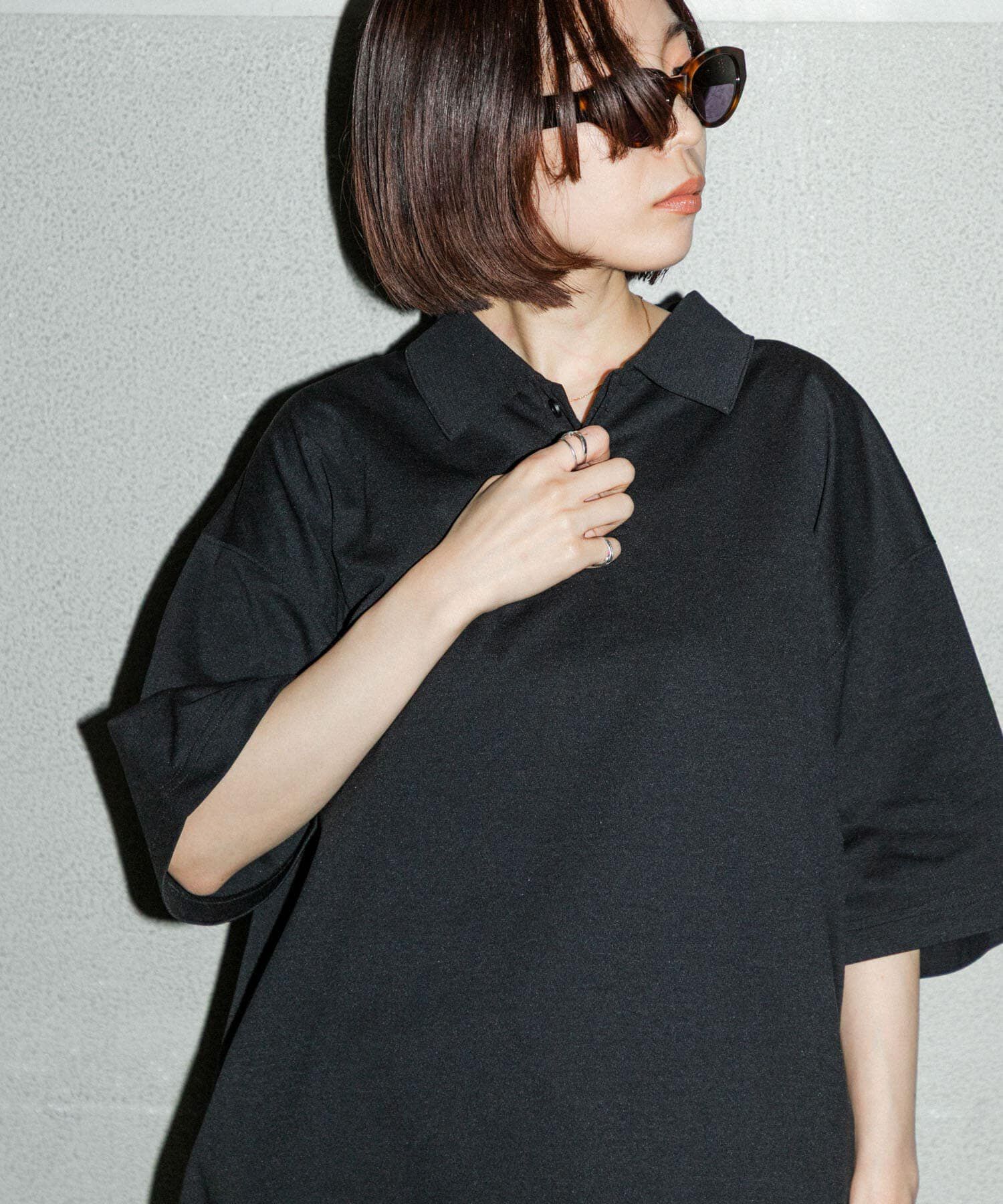 URBAN RESEARCH「Wide Dad　SHADE TECH ポロシャツ」|ポロシャツ|