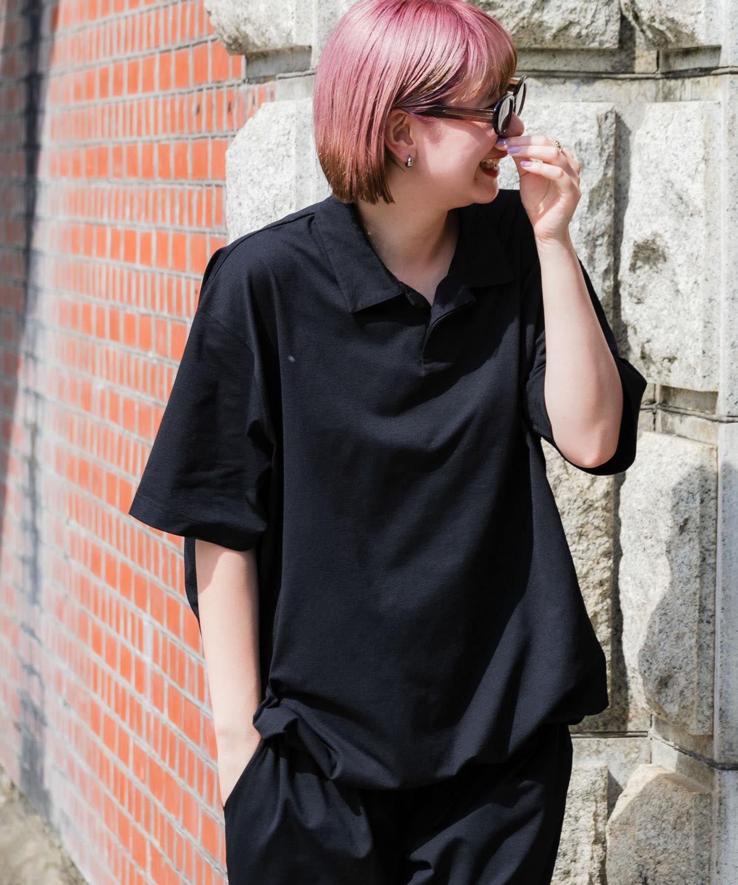 URBAN RESEARCH「Wide Dad　SHADE TECH ポロシャツ」|ポロシャツ|