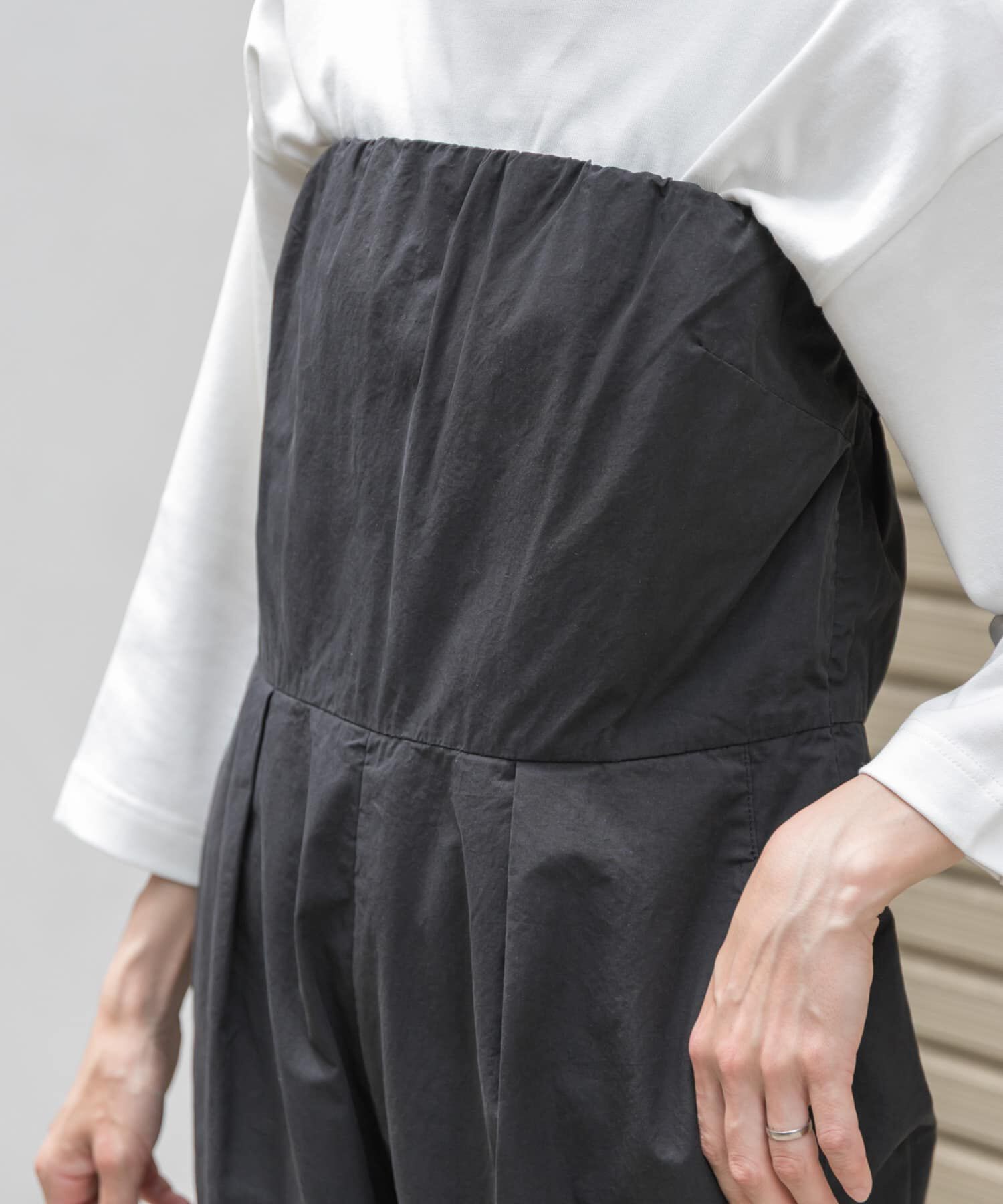 URBAN RESEARCH DOORS「FORK&SPOON　ベアトップオールインワン」|スカート|