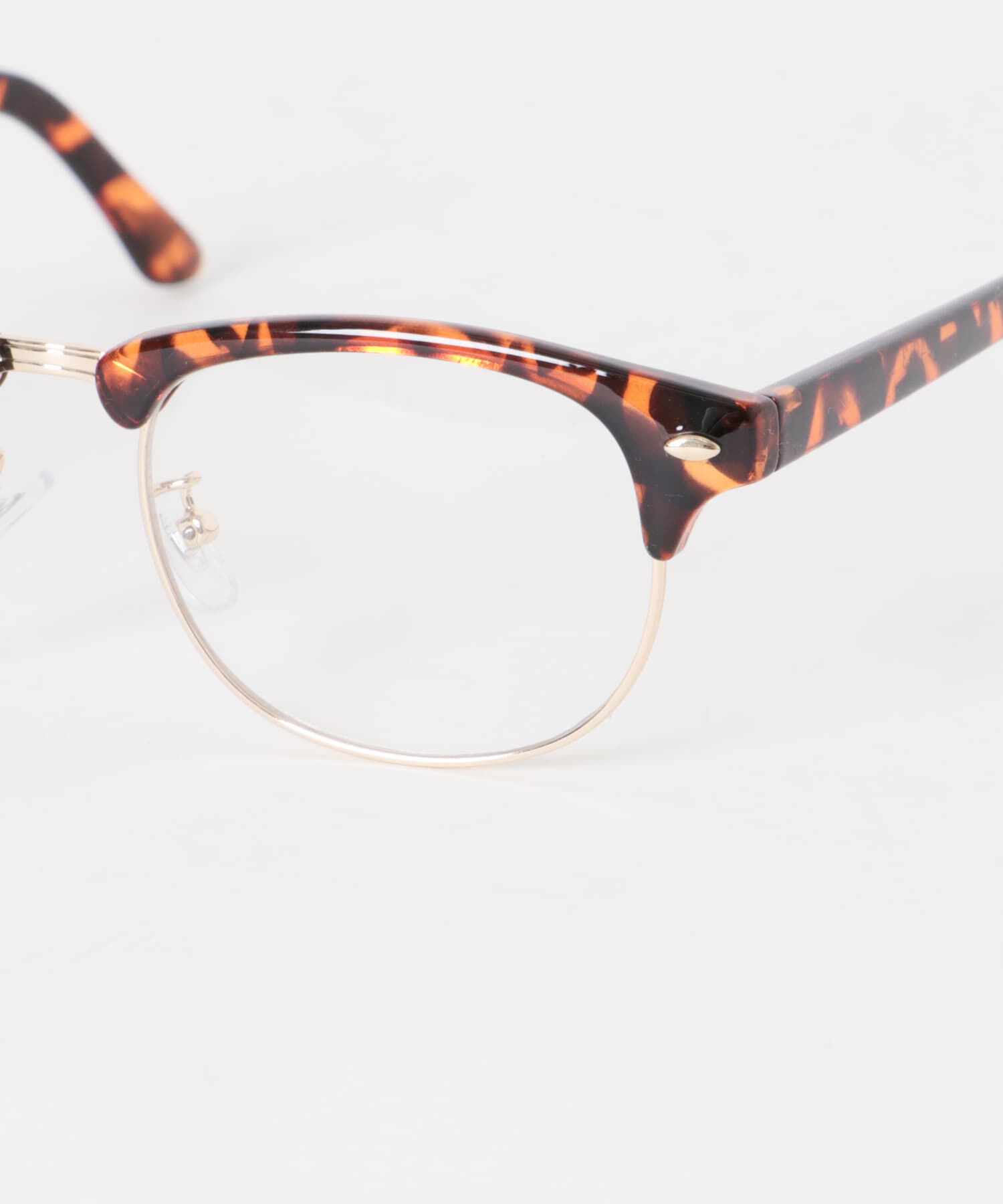 SMELLY「ハーフリムダテメガネ」|メガネ|