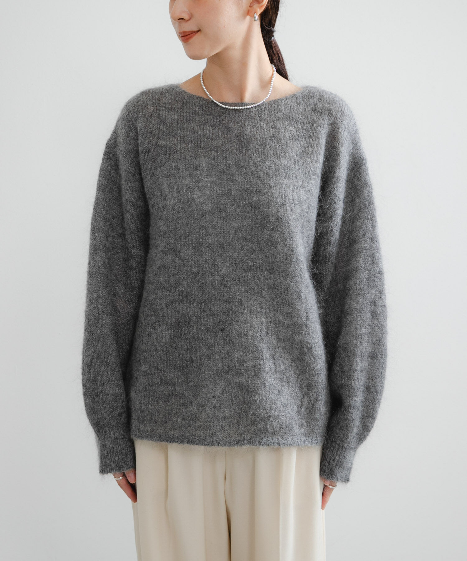 URBAN RESEARCH「ヘアリールーズニット」|ニット・セーター|