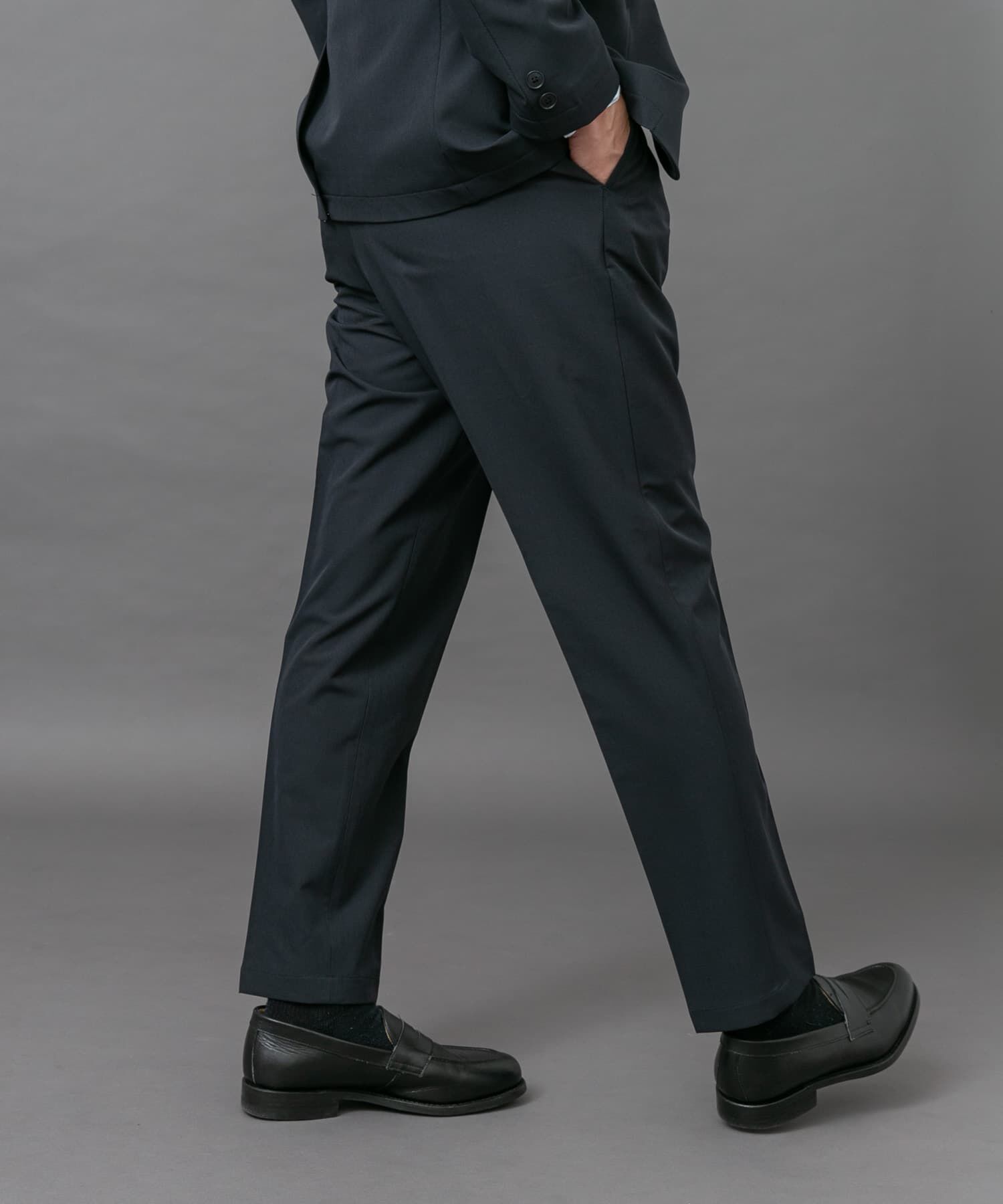 URBAN RESEARCH DOORS「LIFE STYLE TAILOR　4WAYストレッチメランジパンツ」|スラックス|