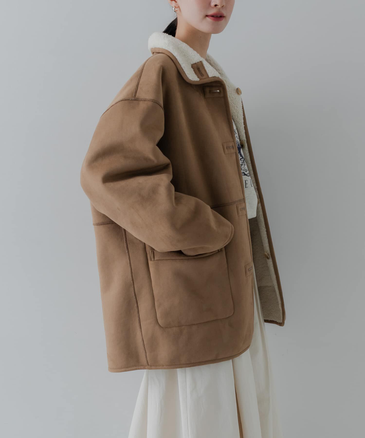 URBAN RESEARCH「ECOPELフェイクムートンリバーシブルコート」|その他|