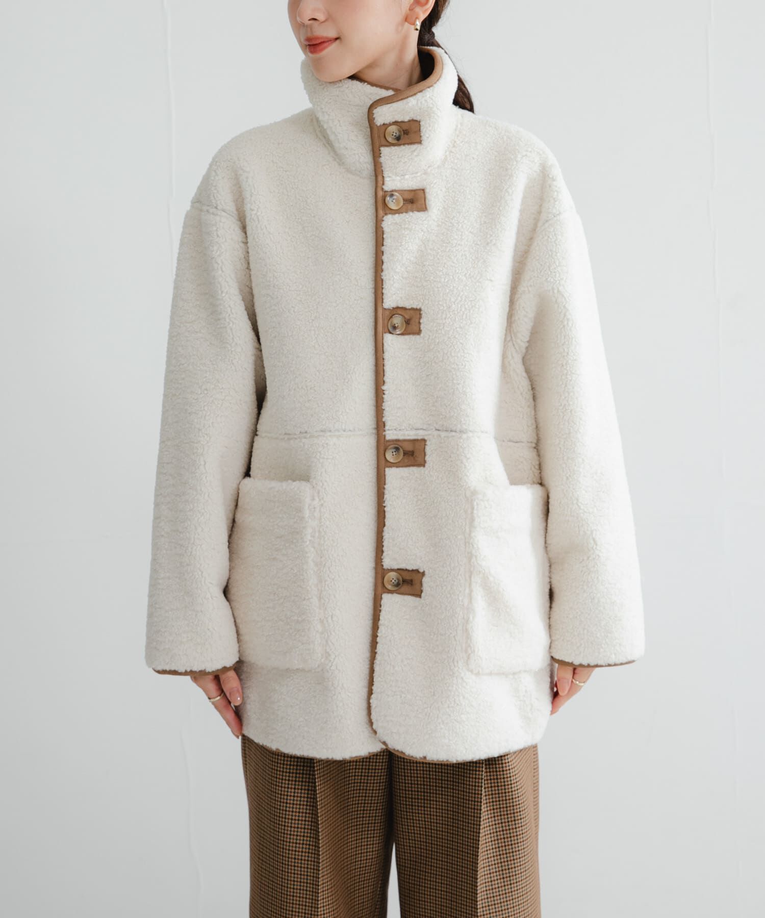 URBAN RESEARCH「ECOPELフェイクムートンリバーシブルコート」|その他|