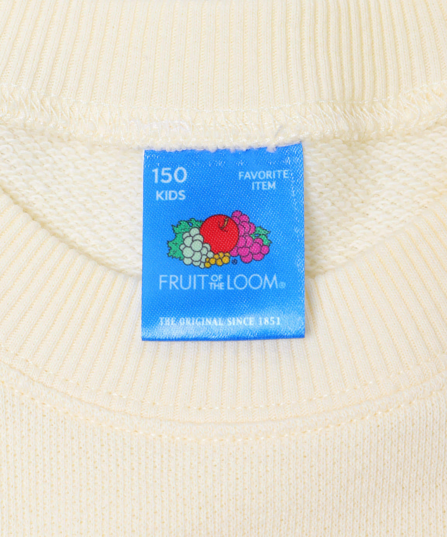 URBAN RESEARCH DOORS「『150サイズ』『別注』FRUIT OF THE LOOM&times;DOORS　甘編み裏毛スウェット(KIDS)」|その他|