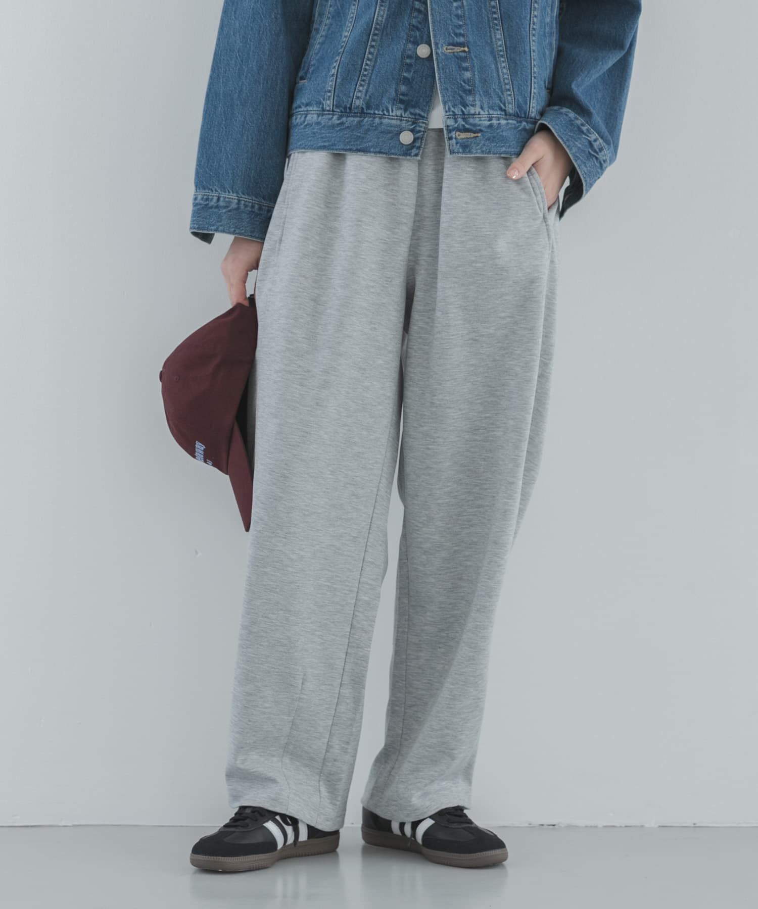 Sonny Label 「メルティスウェットバレルパンツ」|その他|グレー