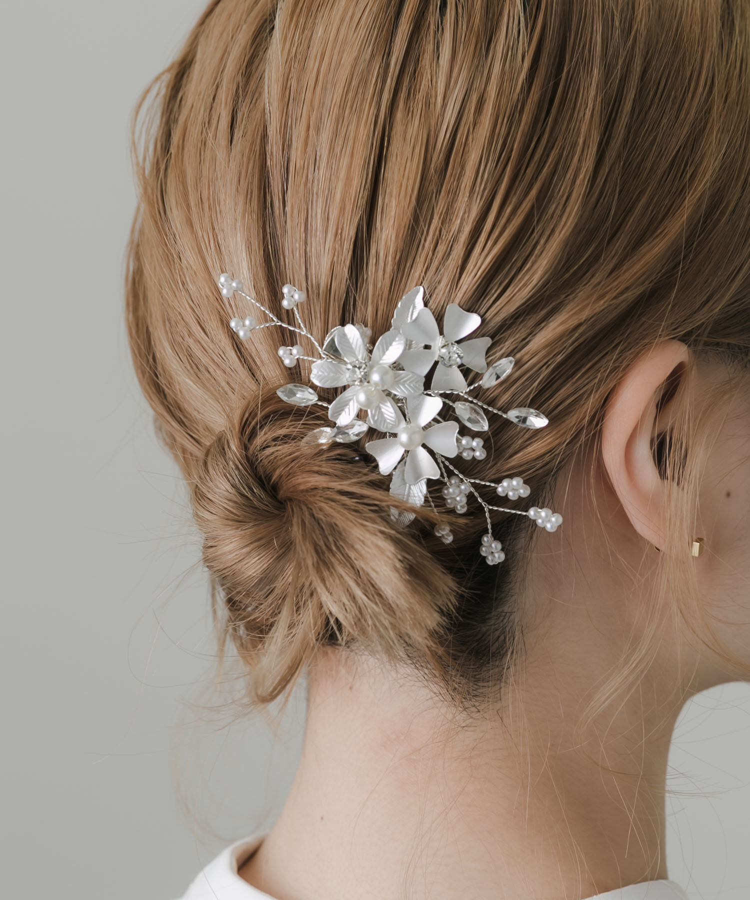 SMELLY「メタルフラワーモチーフヘアクリップ」|その他|