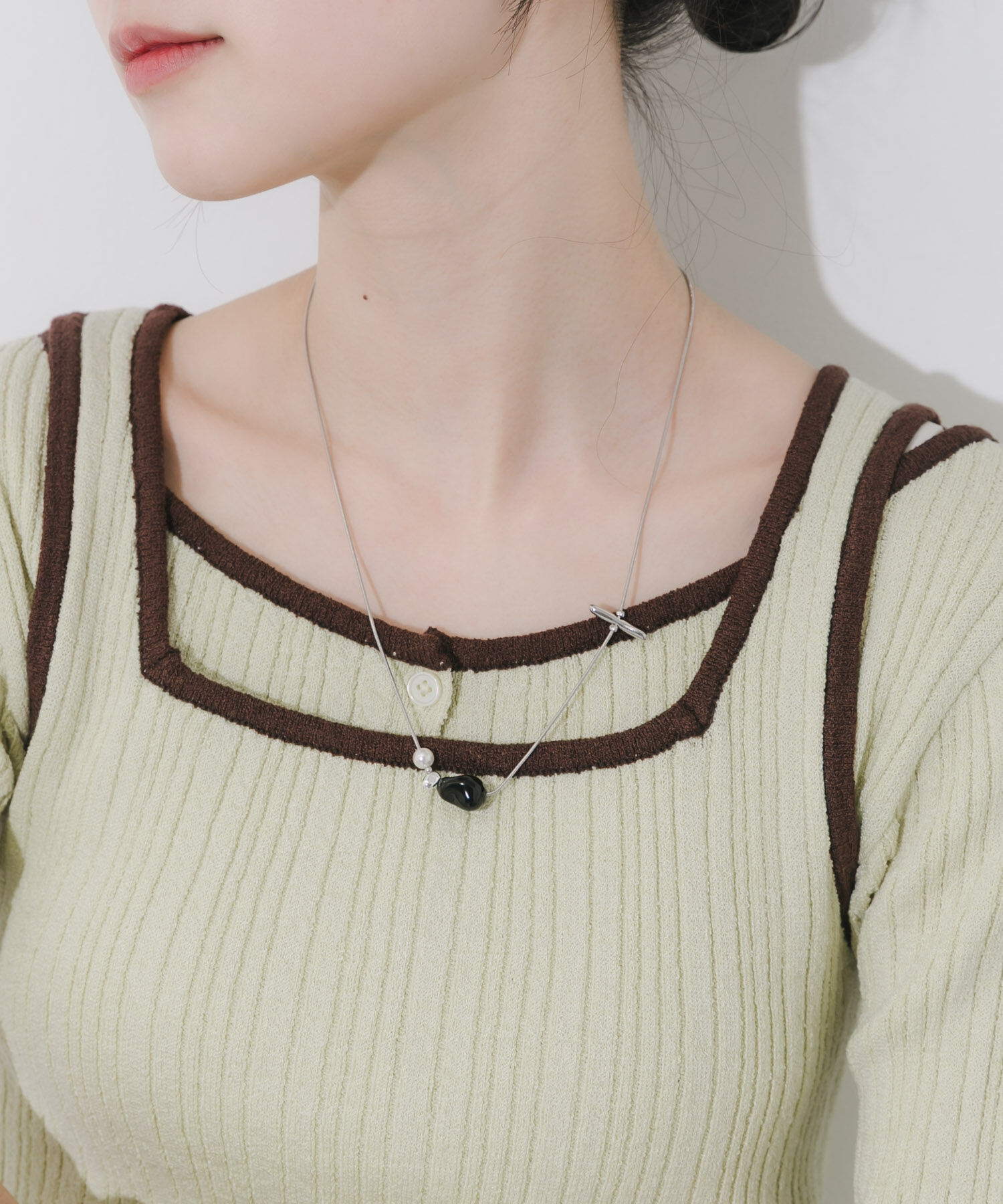 SMELLY「モチーフトップスライドネックレス」|ネックレス|