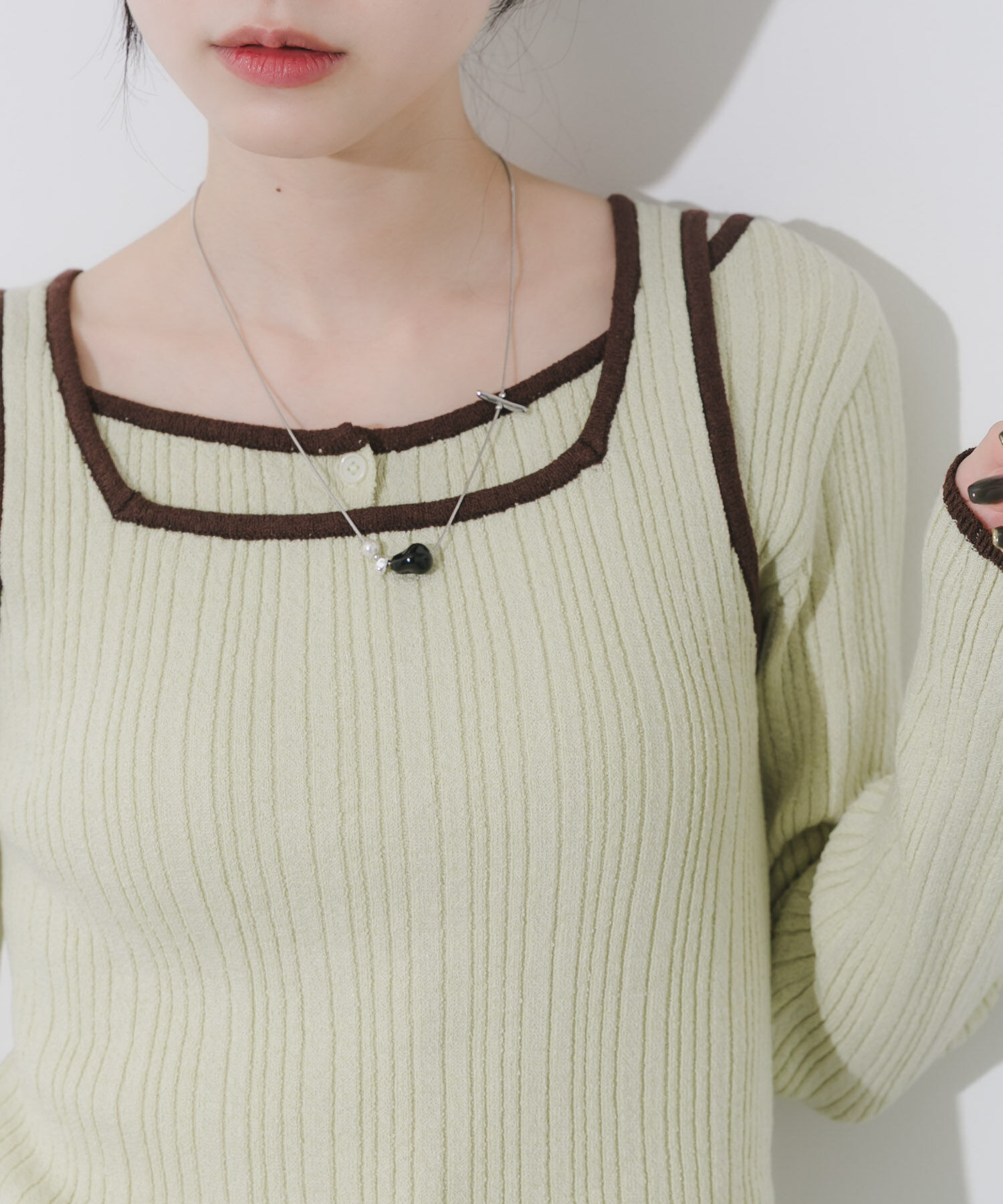 SMELLY「モチーフトップスライドネックレス」|ネックレス|