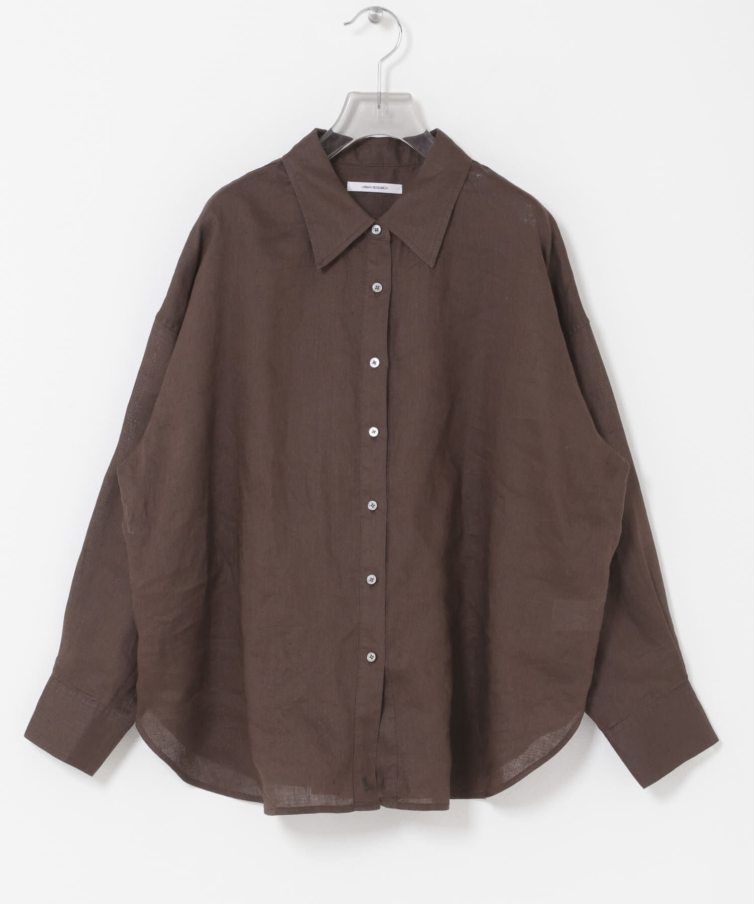URBAN RESEARCH「リネン2WAYシャツ」|シャツ・ブラウス|