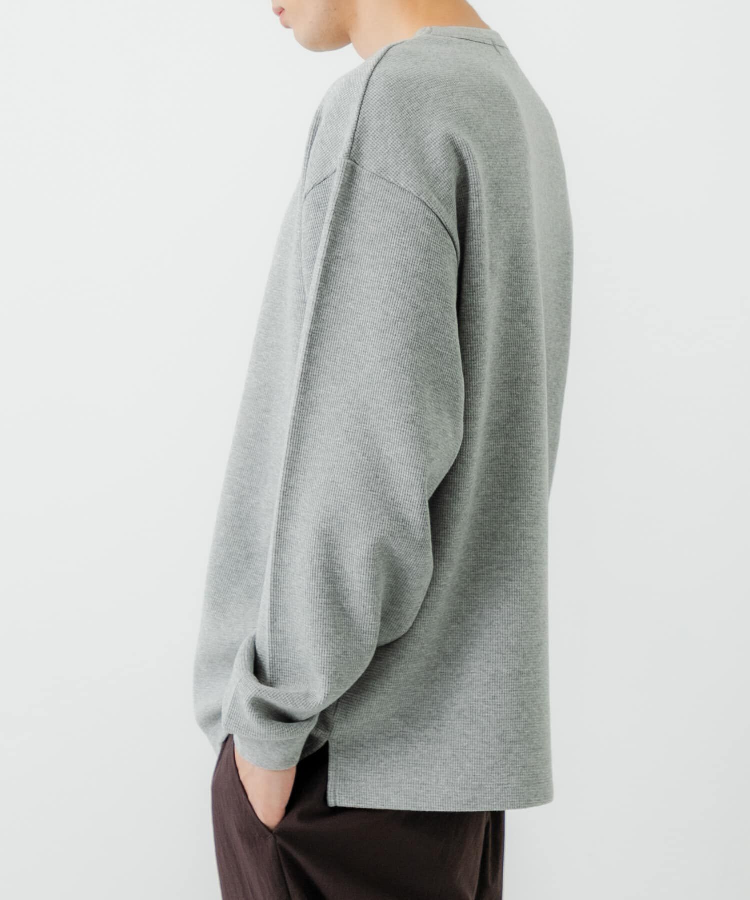 URBAN RESEARCH「『UR TECH』度詰めワッフルロングスリーブ」|Tシャツ・カットソー|