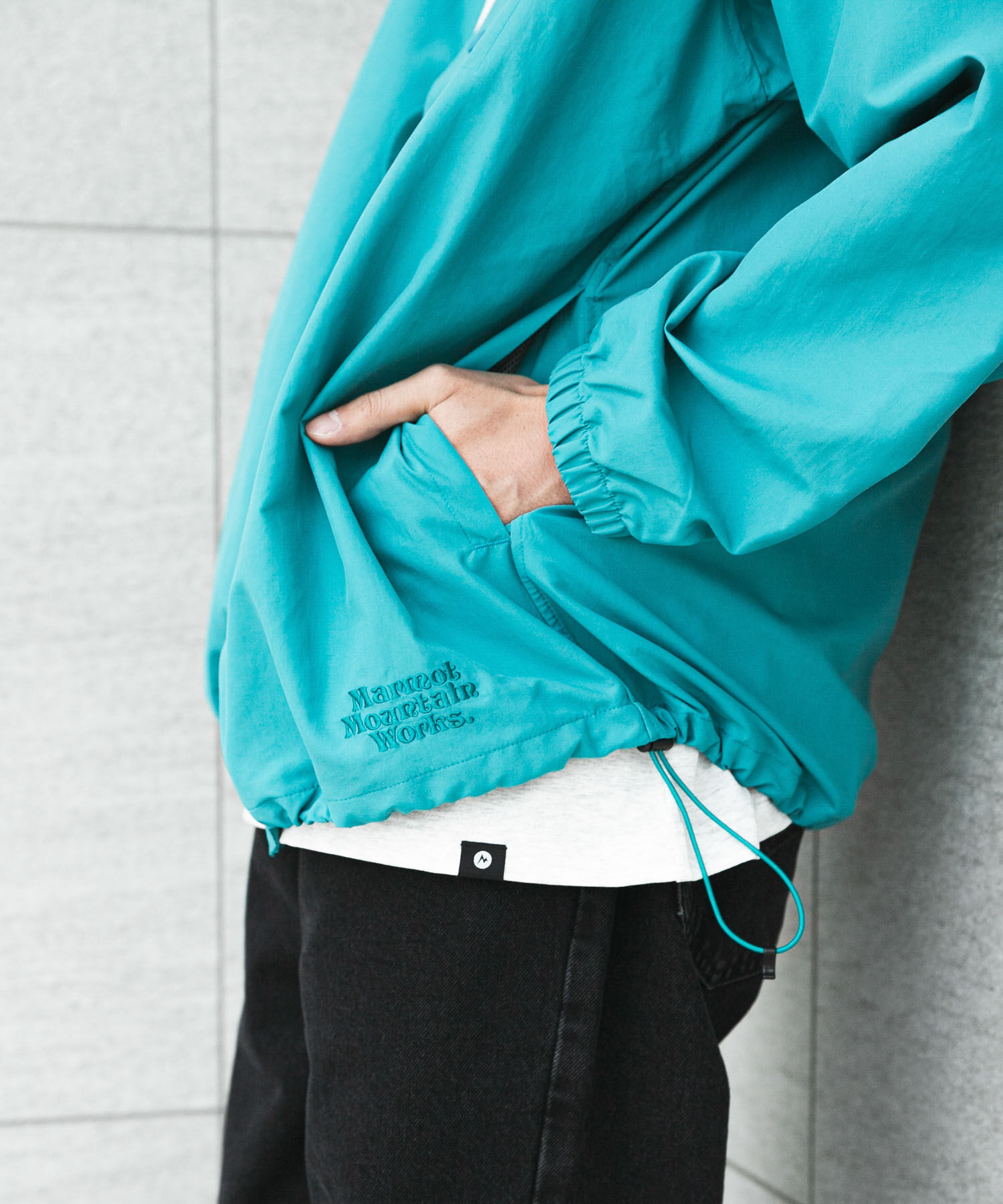 URBAN RESEARCH DOORS「『別注』Marmot&times;DOORS　COACH SHIRTS JACKET」|ノーカラーコート|