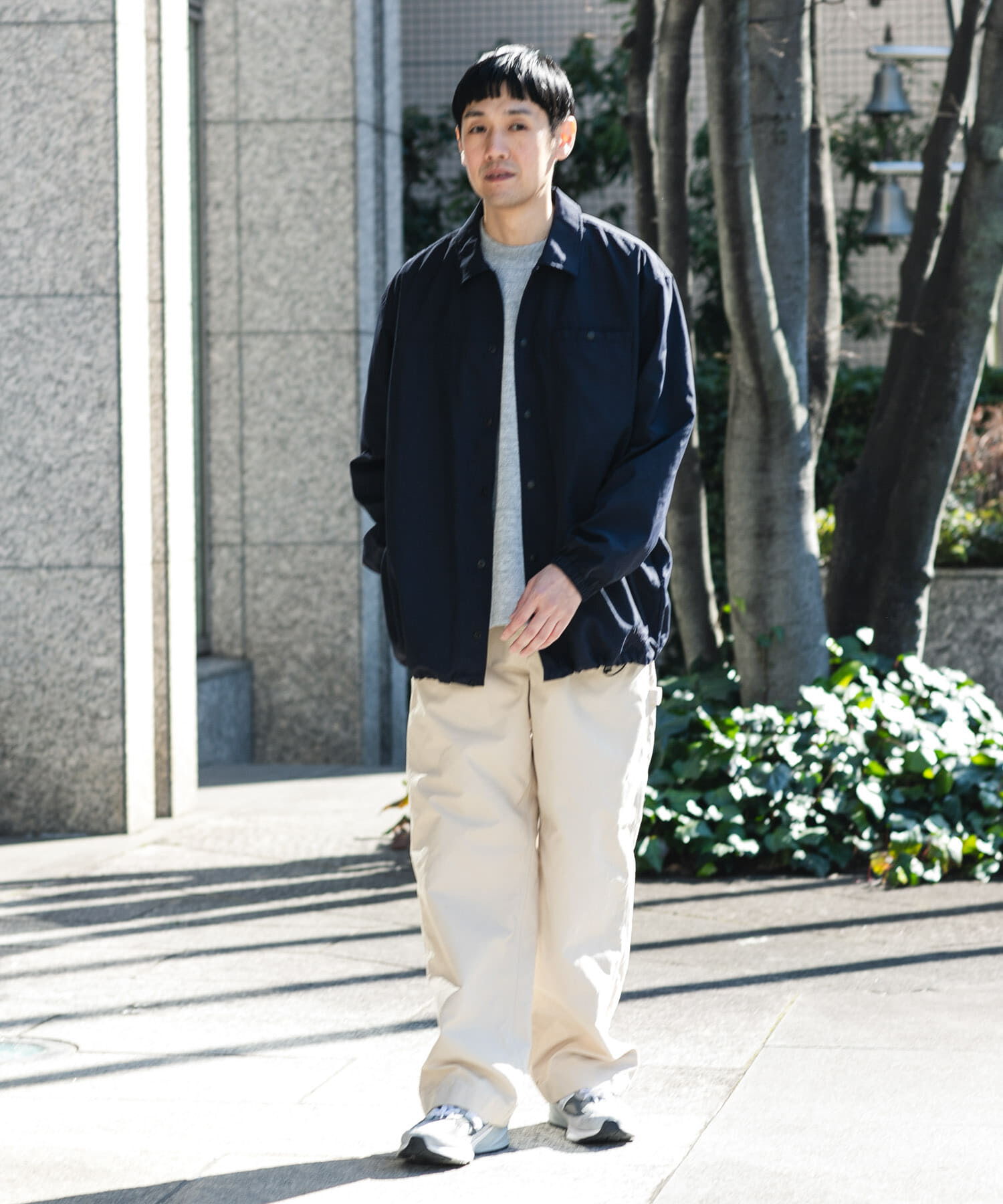 URBAN RESEARCH DOORS「『別注』Marmot&times;DOORS　COACH SHIRTS JACKET」|ノーカラーコート|