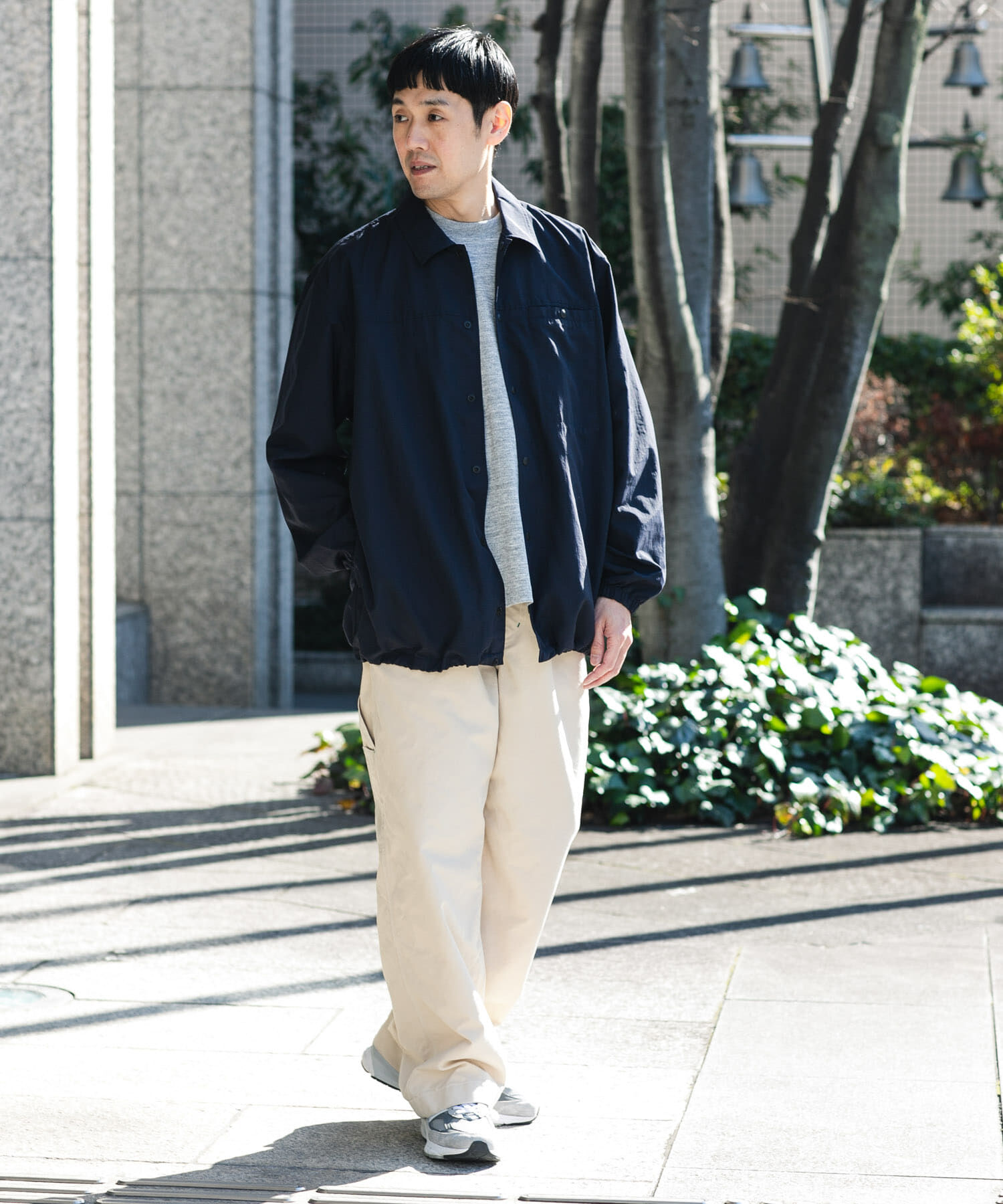 URBAN RESEARCH DOORS「『別注』Marmot&times;DOORS　COACH SHIRTS JACKET」|ノーカラーコート|