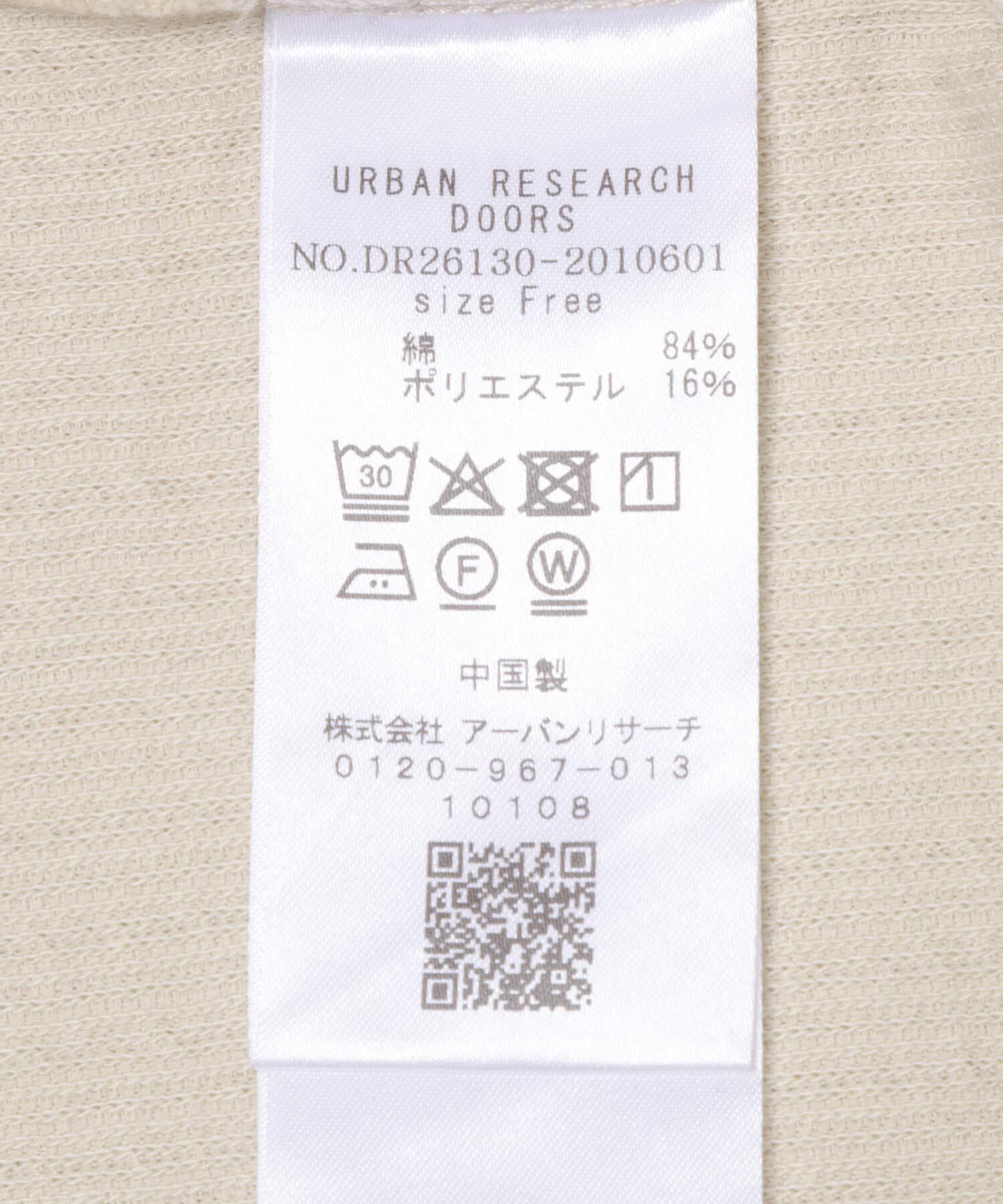 URBAN RESEARCH DOORS「スクエアネックプルオーバー」|Tシャツ・カットソー|