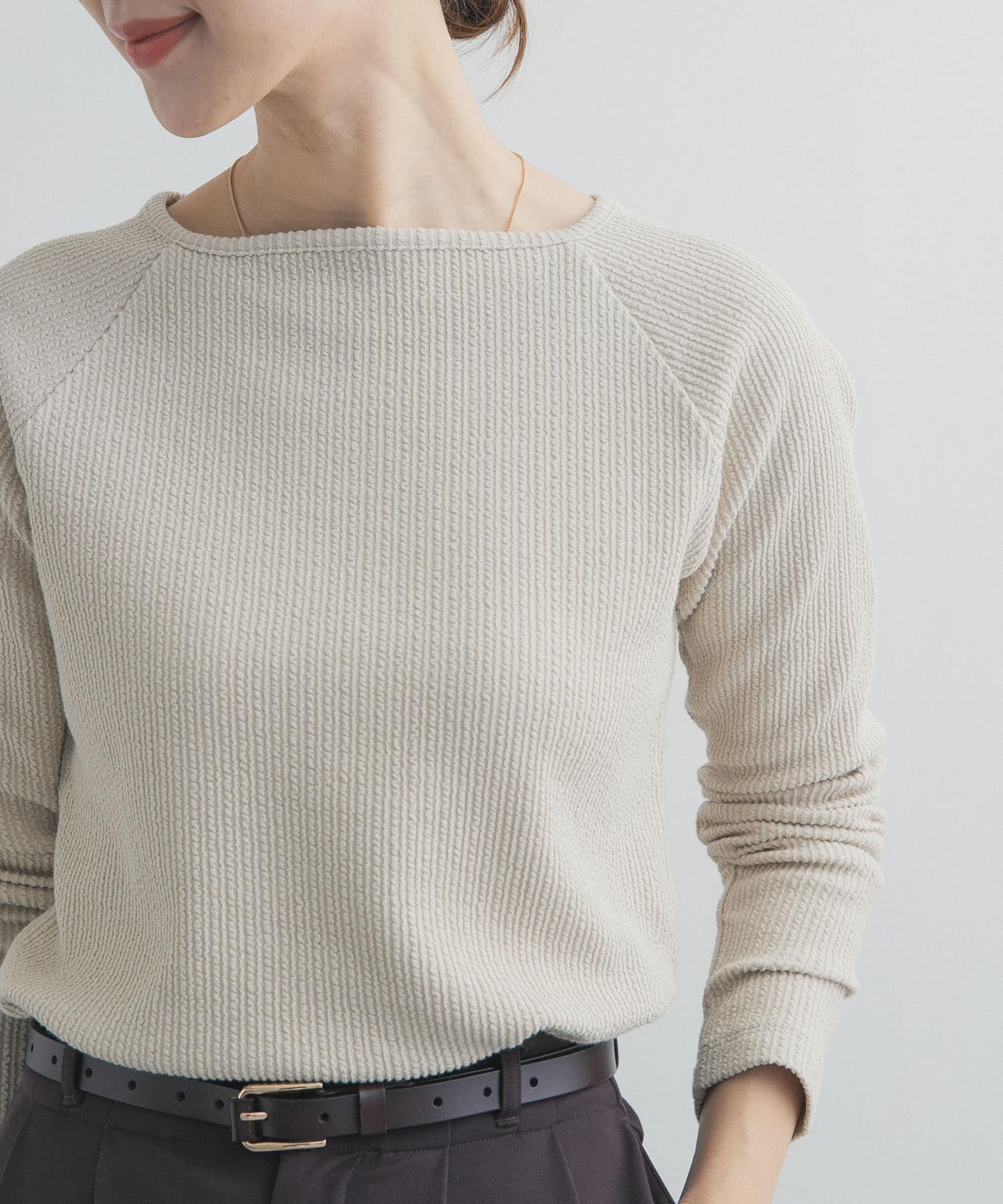 URBAN RESEARCH DOORS「スクエアネックプルオーバー」|Tシャツ・カットソー|