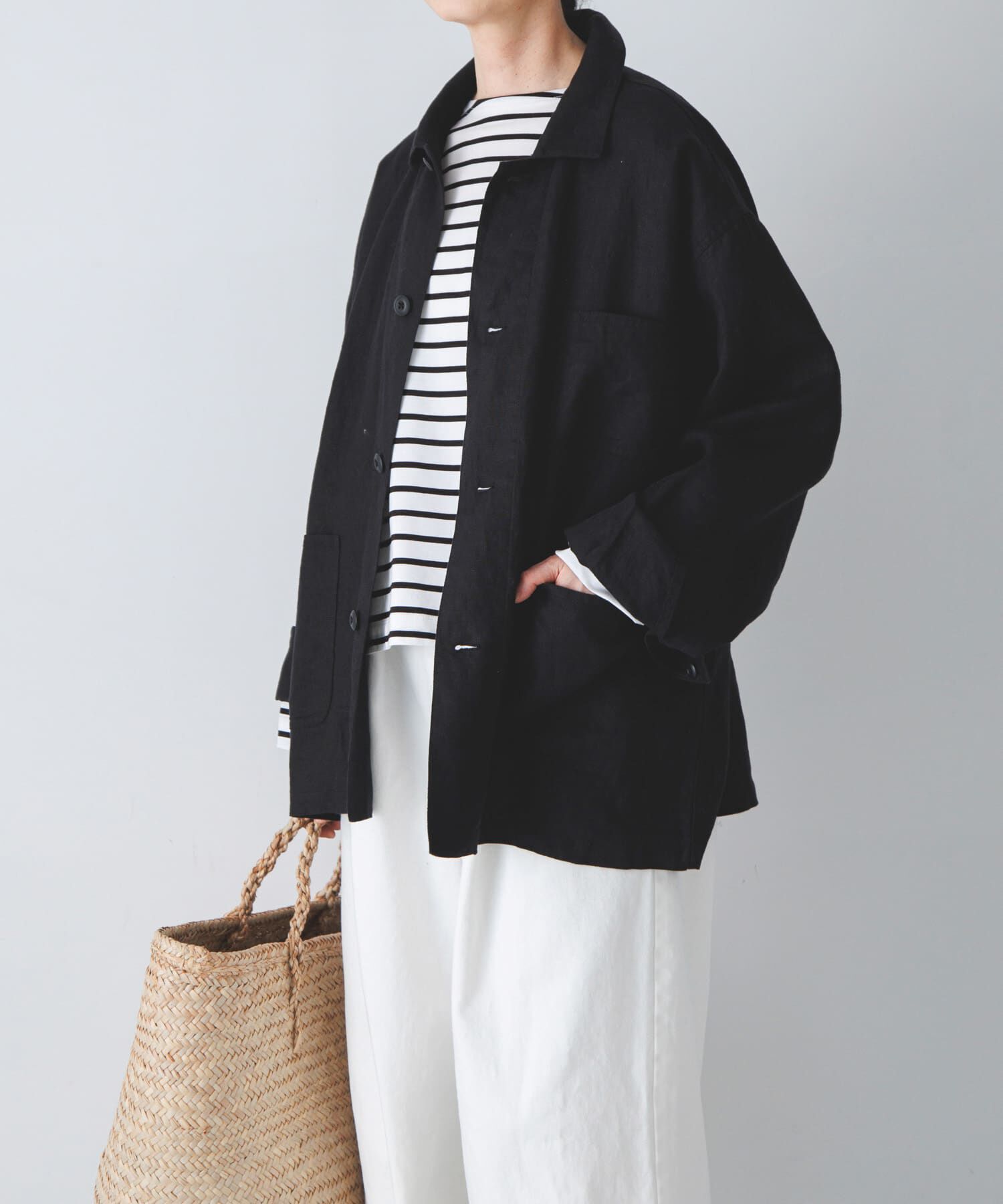 かぐれ「『ユニセックス』リネンカバーオール」|その他|