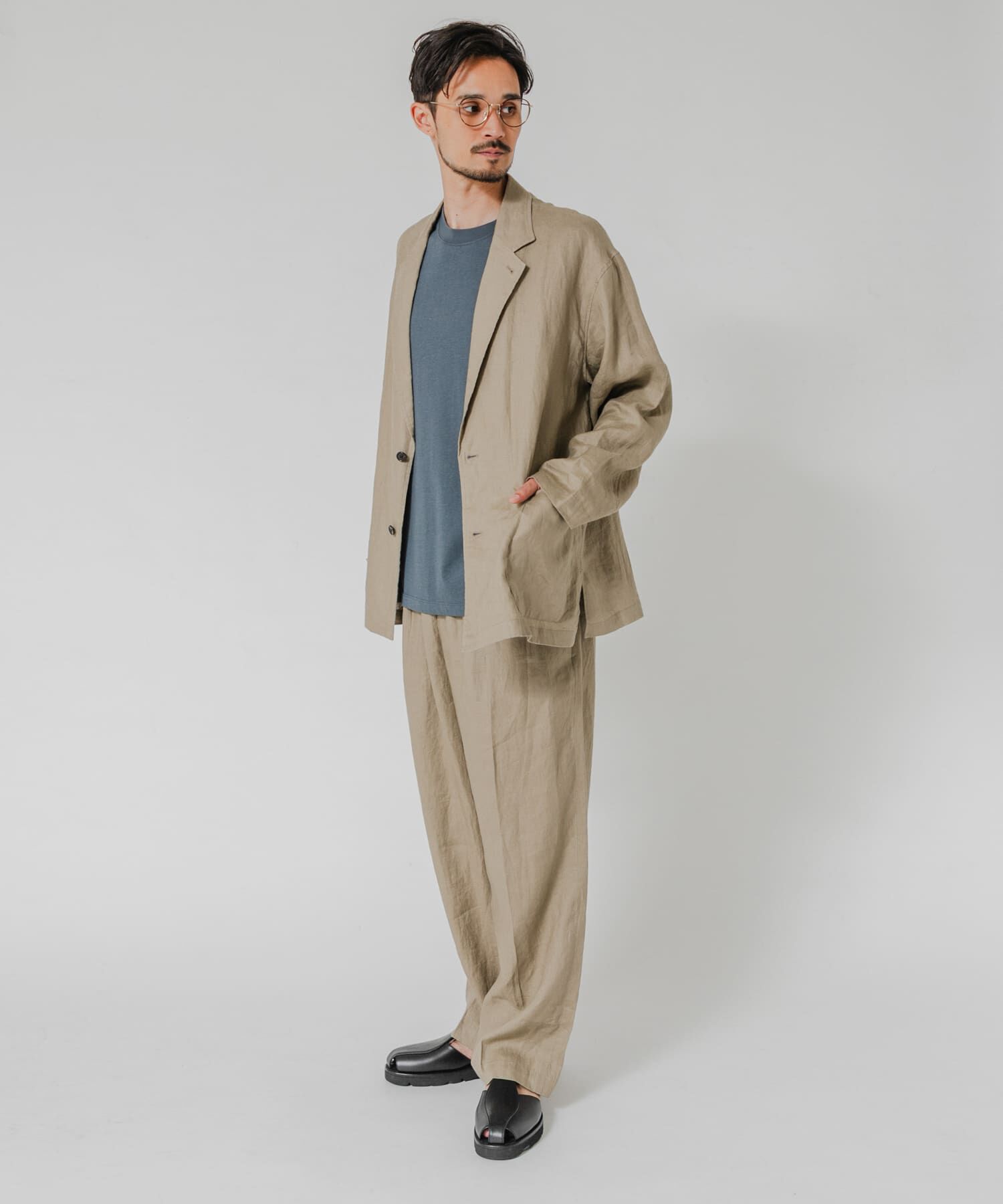 URBAN RESEARCH「LINEN WIDE EASY PANTS」|その他|