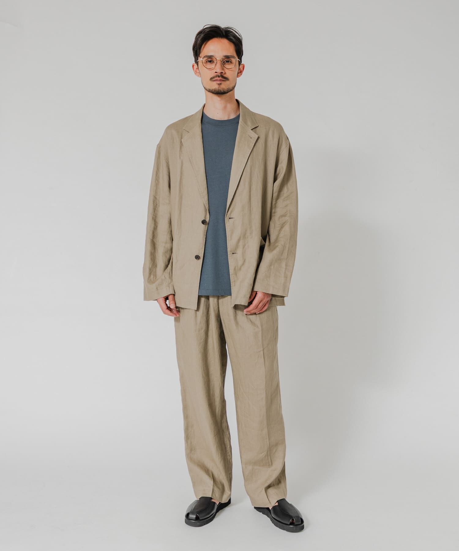 URBAN RESEARCH「LINEN SHIRTS JACKET」|その他|ベージュ