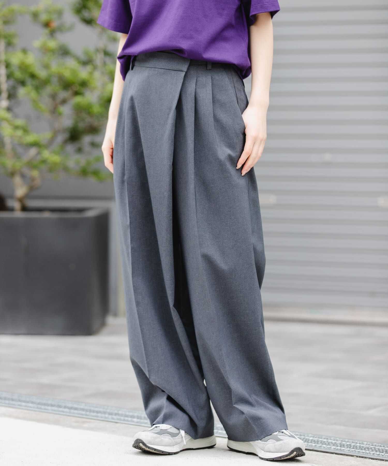 URBAN RESEARCH DOORS「FORK&SPOON　フロントラップパンツ」|その他|