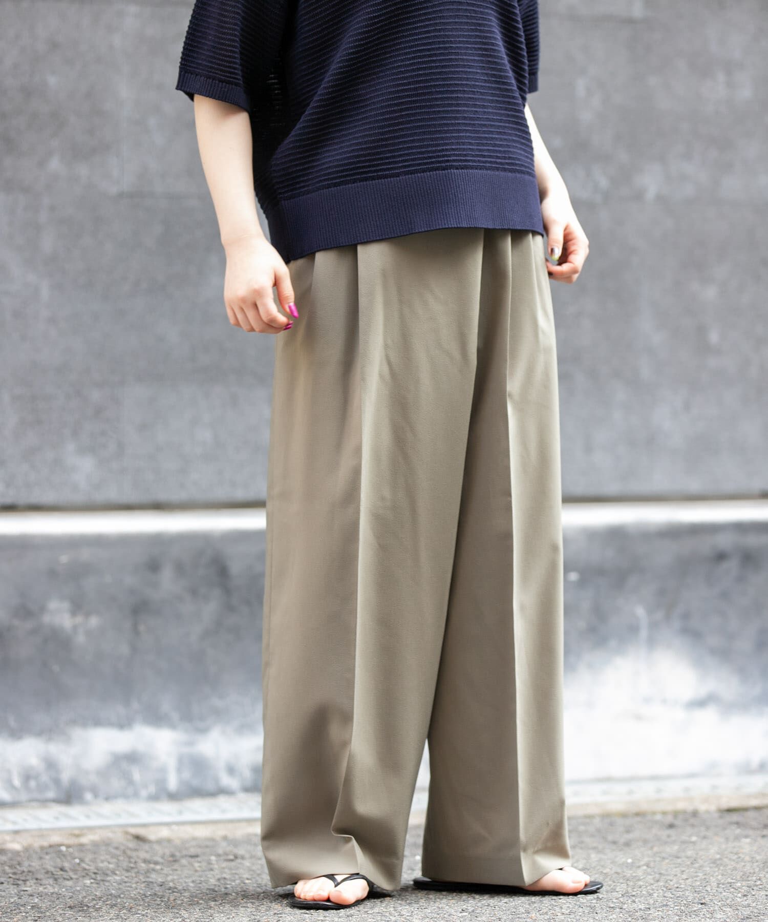 URBAN RESEARCH DOORS「FORK&SPOON　フロントラップパンツ」|その他|