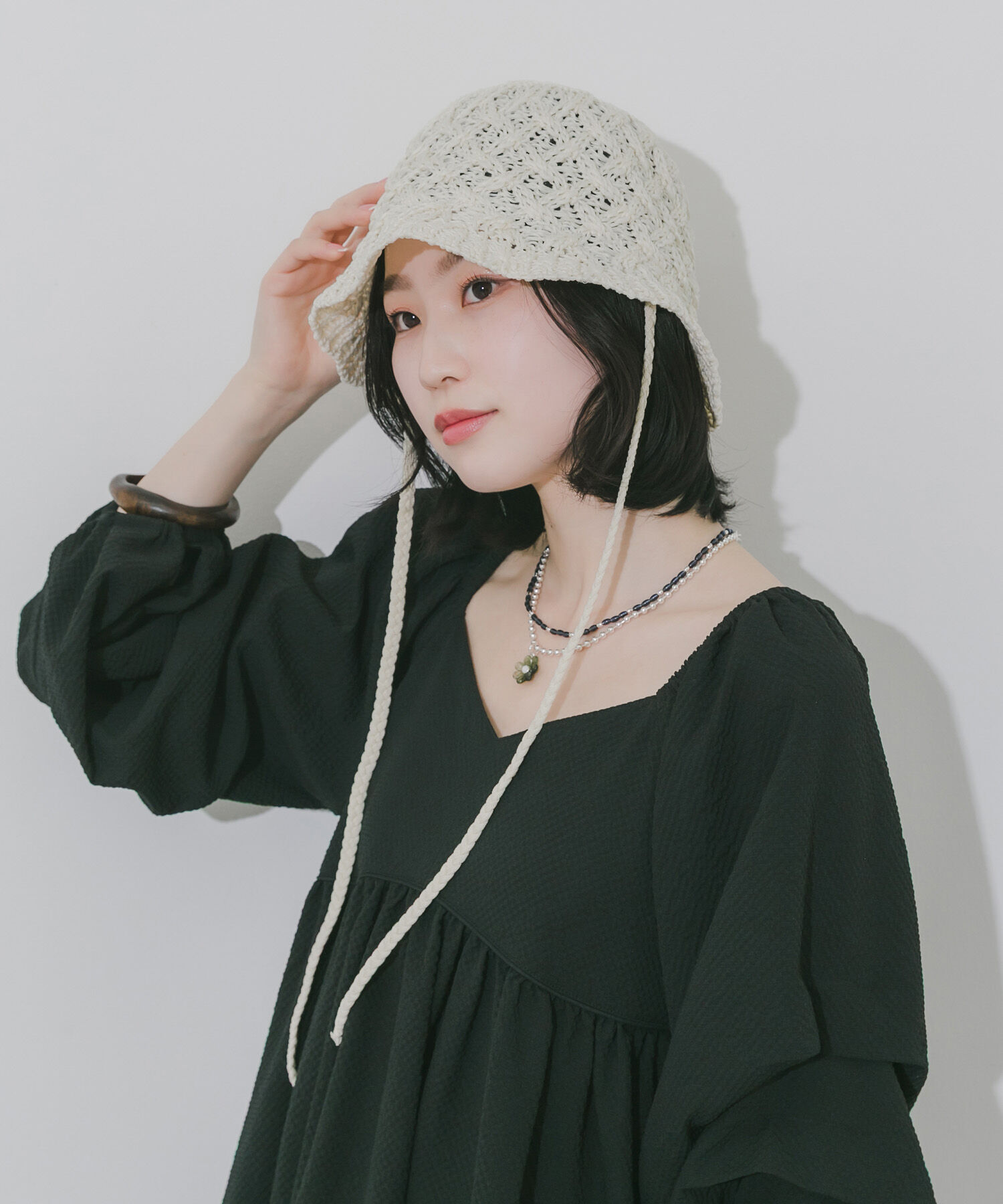 SMELLY「クロスアミサーモハット」|ハット|