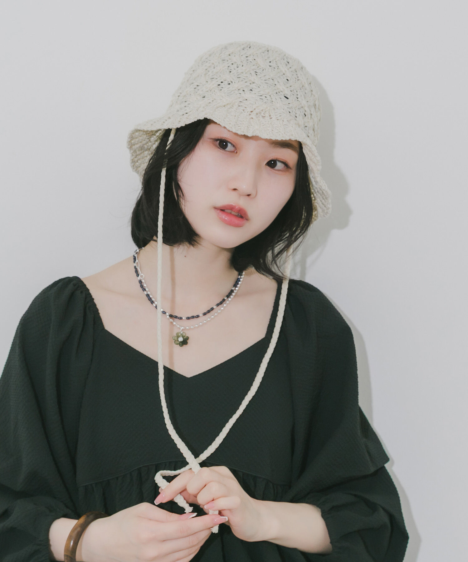 SMELLY「クロスアミサーモハット」|ハット|