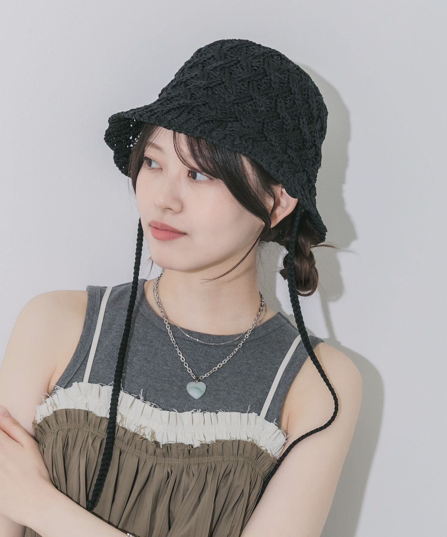 SMELLY「クロスアミサーモハット」|ハット|