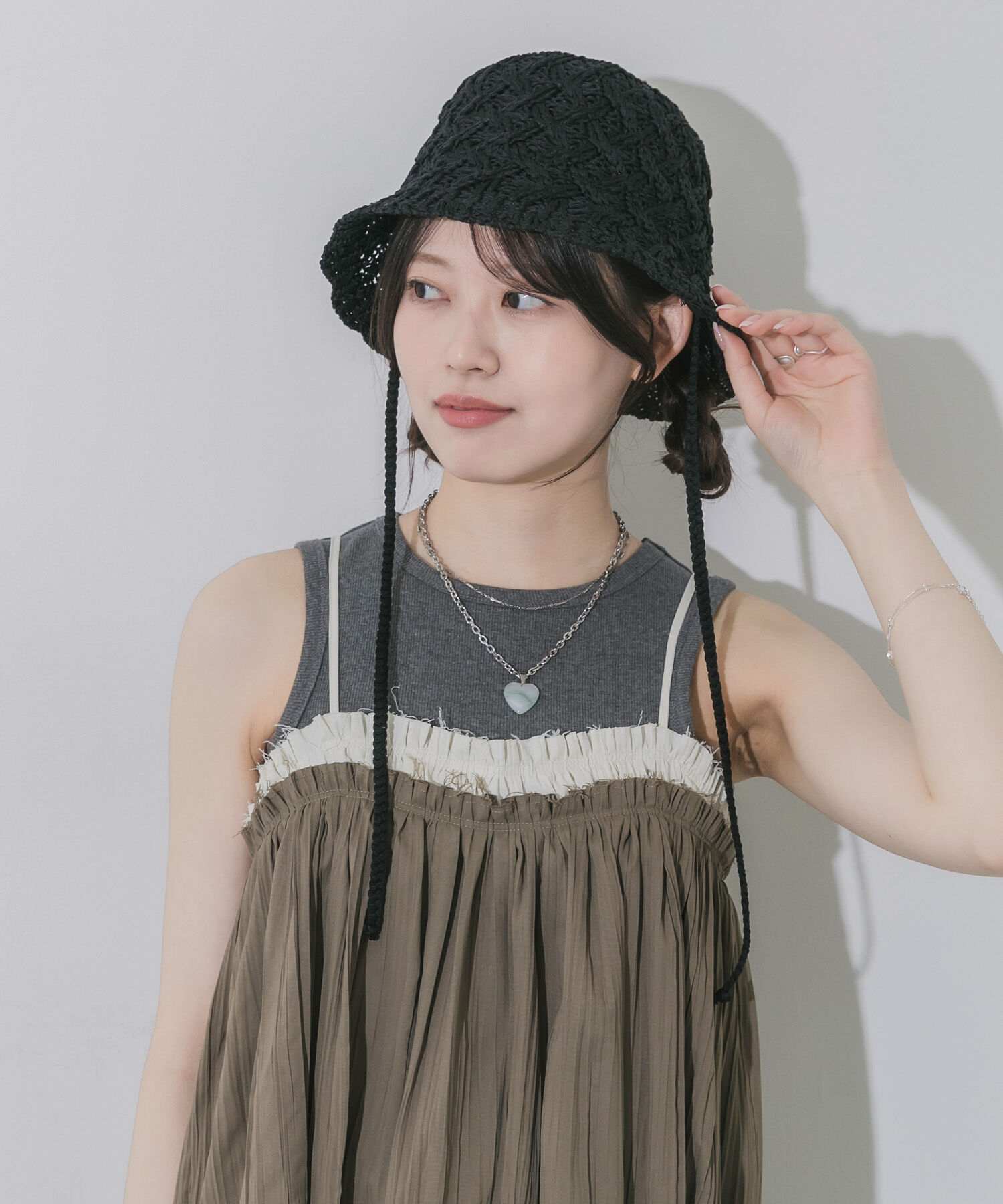 SMELLY「クロスアミサーモハット」|ハット|