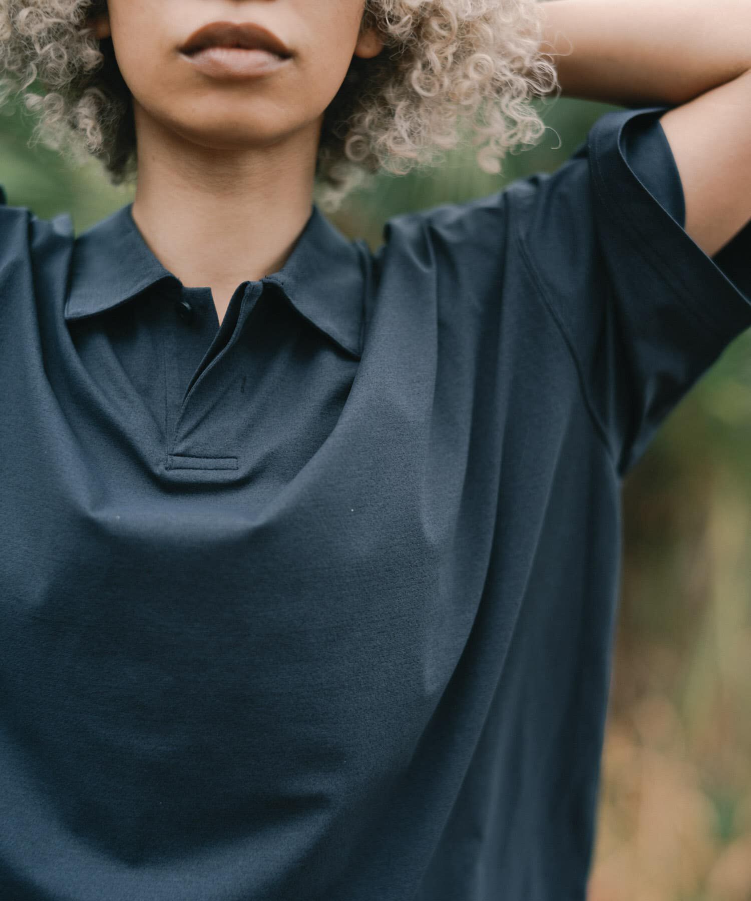 URBAN RESEARCH「Wide Dad　BREEZY TECH ポロシャツ」|ポロシャツ|