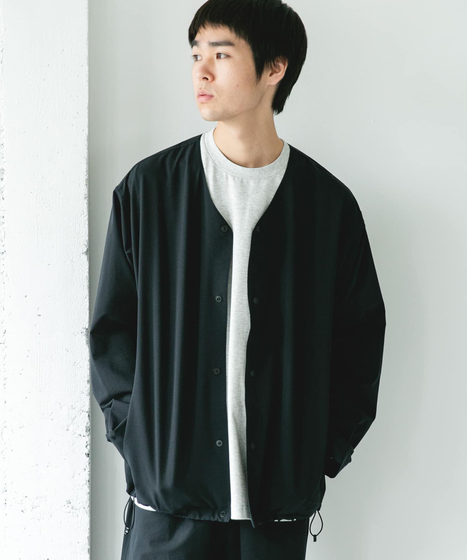URBAN RESEARCH DOORS「『別注』Marmot&times;DOORS　DOTAIR CARDIGAN SHIRTS」|ノーカラージャケット|