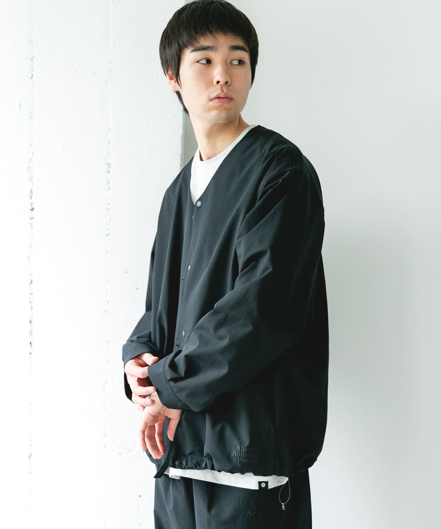 URBAN RESEARCH DOORS「『別注』Marmot&times;DOORS　DOTAIR CARDIGAN SHIRTS」|ノーカラージャケット|