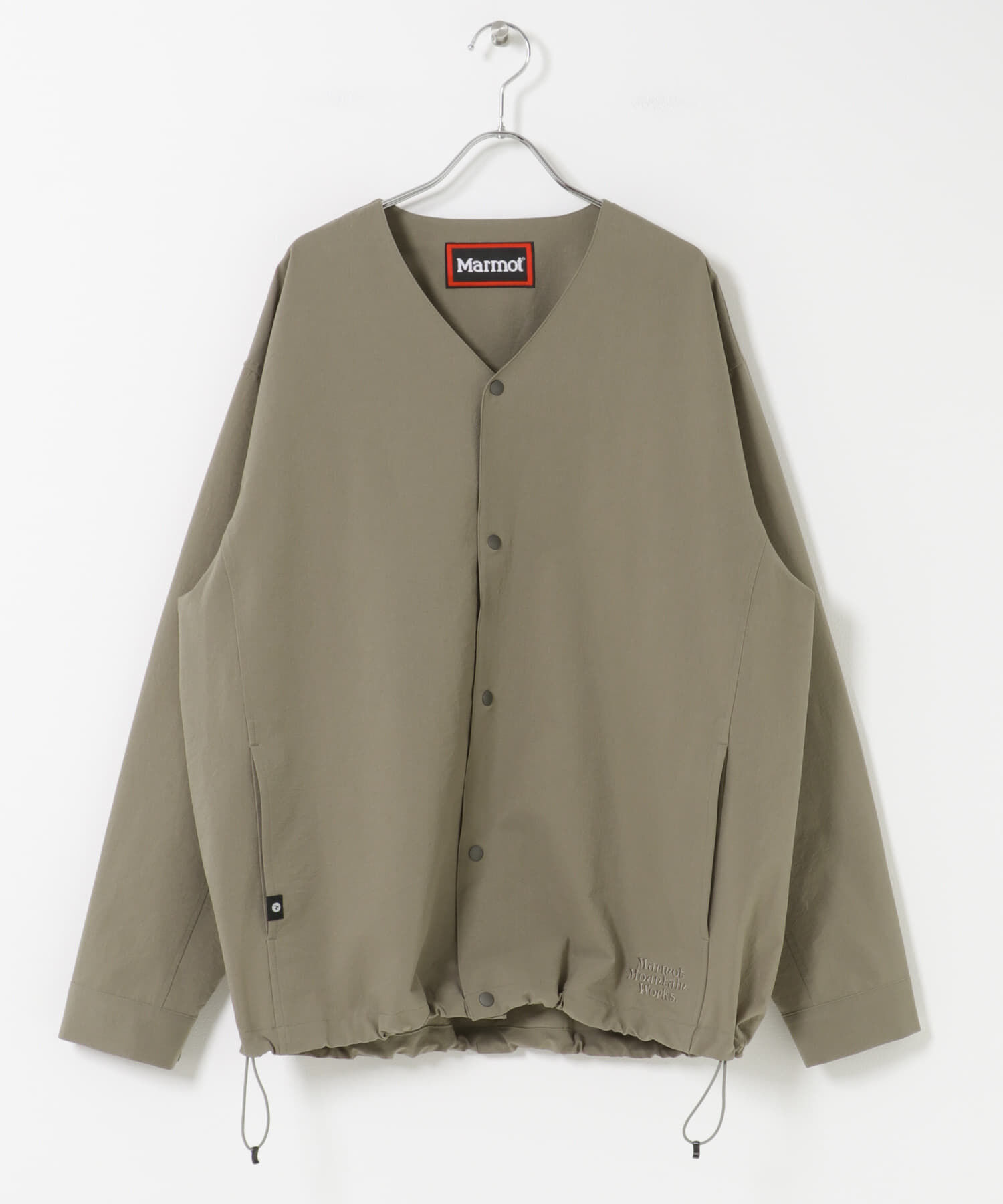 URBAN RESEARCH DOORS「『別注』Marmot&times;DOORS　DOTAIR CARDIGAN SHIRTS」|ノーカラージャケット|