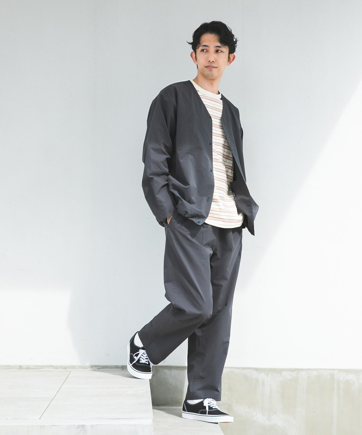 URBAN RESEARCH DOORS「『別注』Marmot&times;DOORS　DOTAIR CARDIGAN SHIRTS」|ノーカラージャケット|