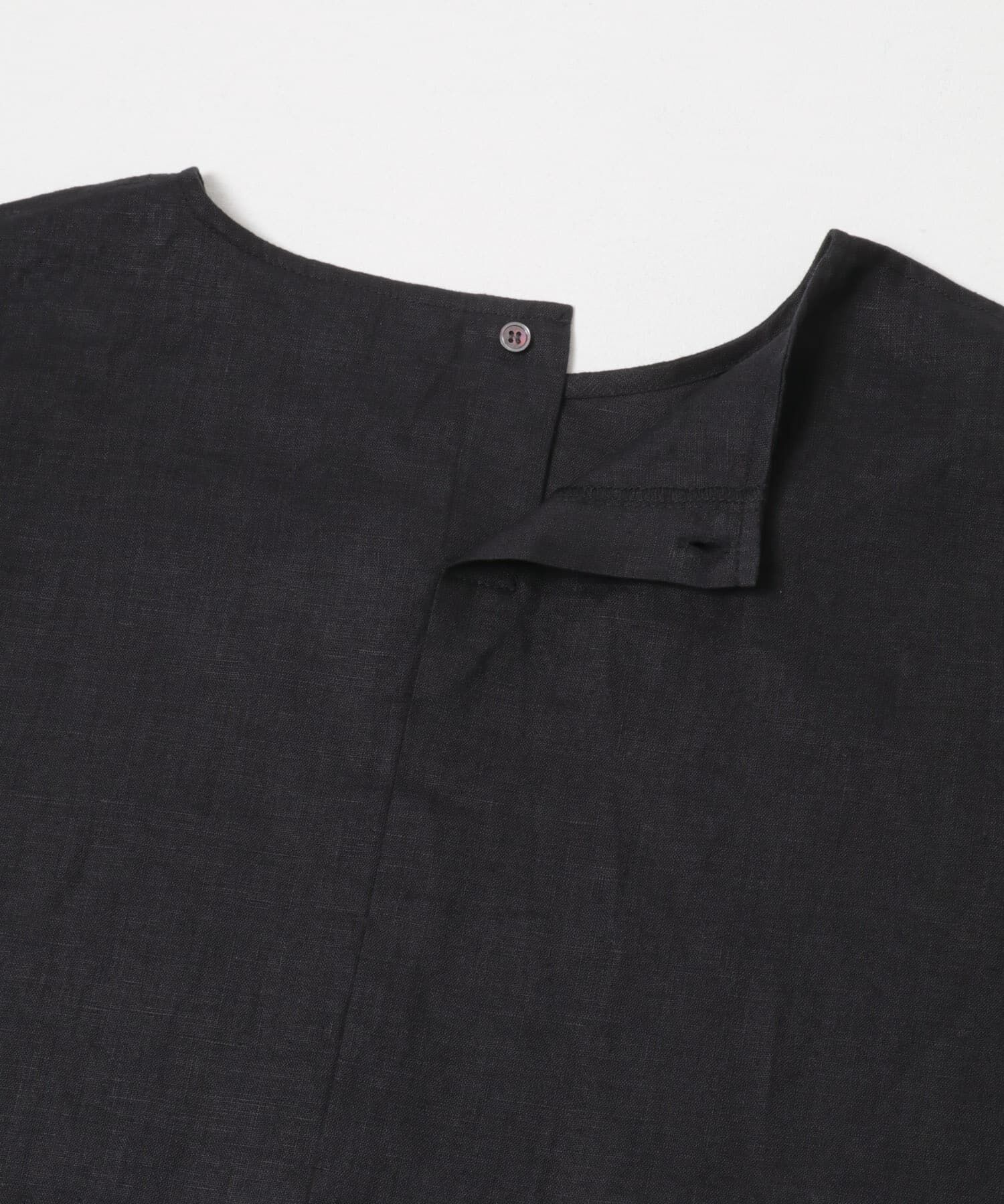 かぐれ「リネンフリルスリーブプルオーバー」|シャツ・ブラウス|