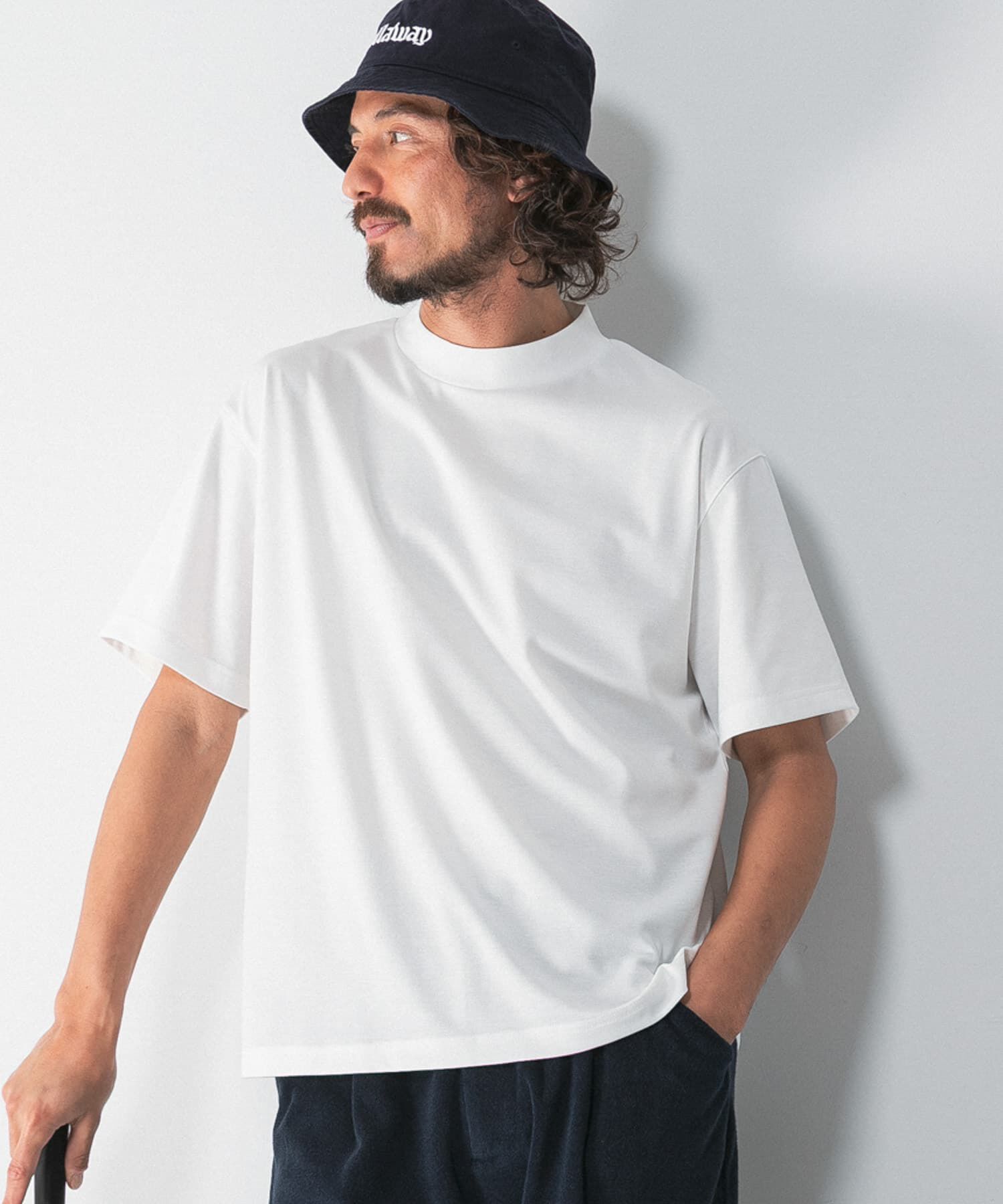 Sonny Label 「OOPS&times;RYUAMBE　コラボモックネックTシャツ」|Tシャツ・カットソー|